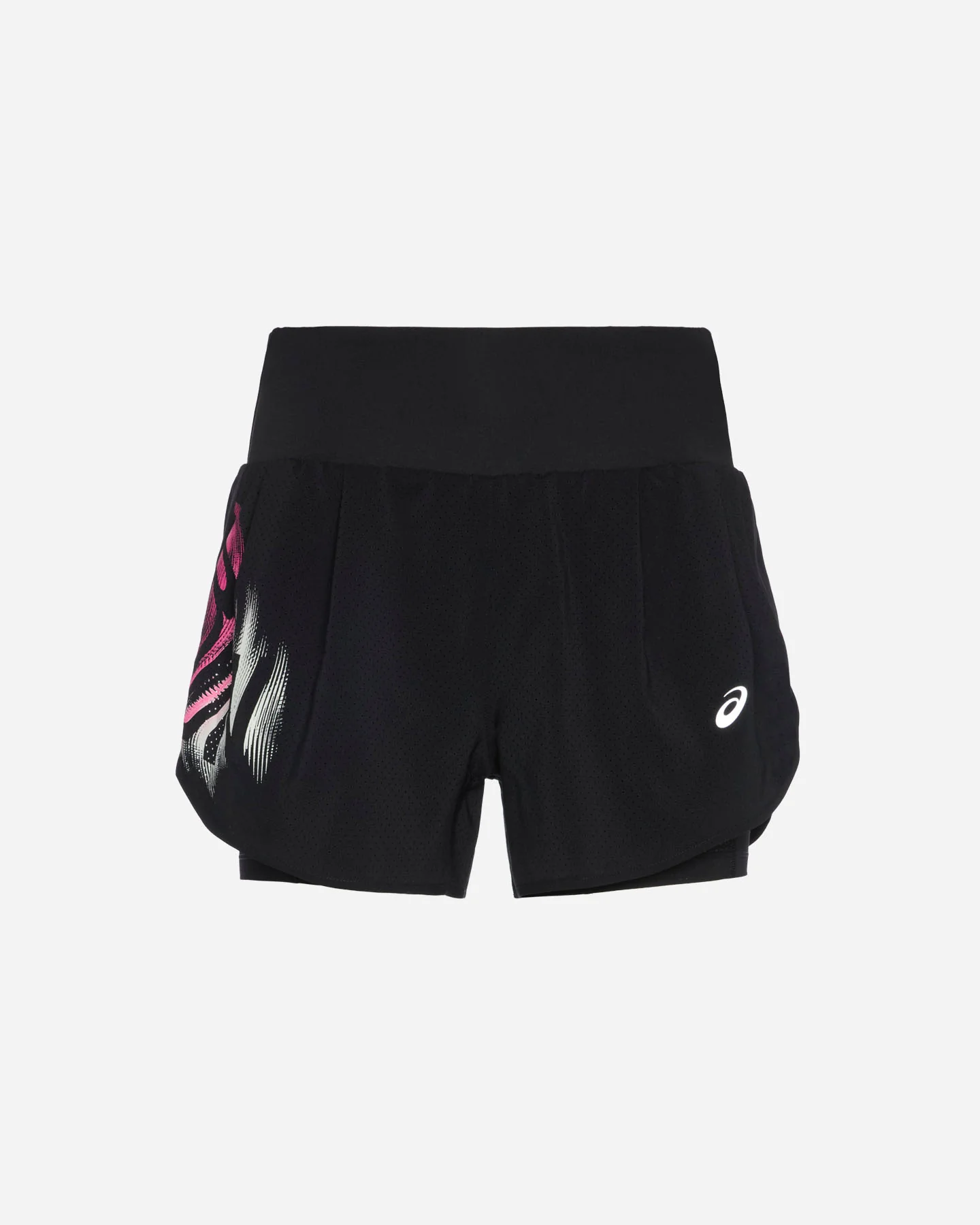 SHORT RUNNING ASICS ROAD GRAPHIC 2IN1 3.5IN W
