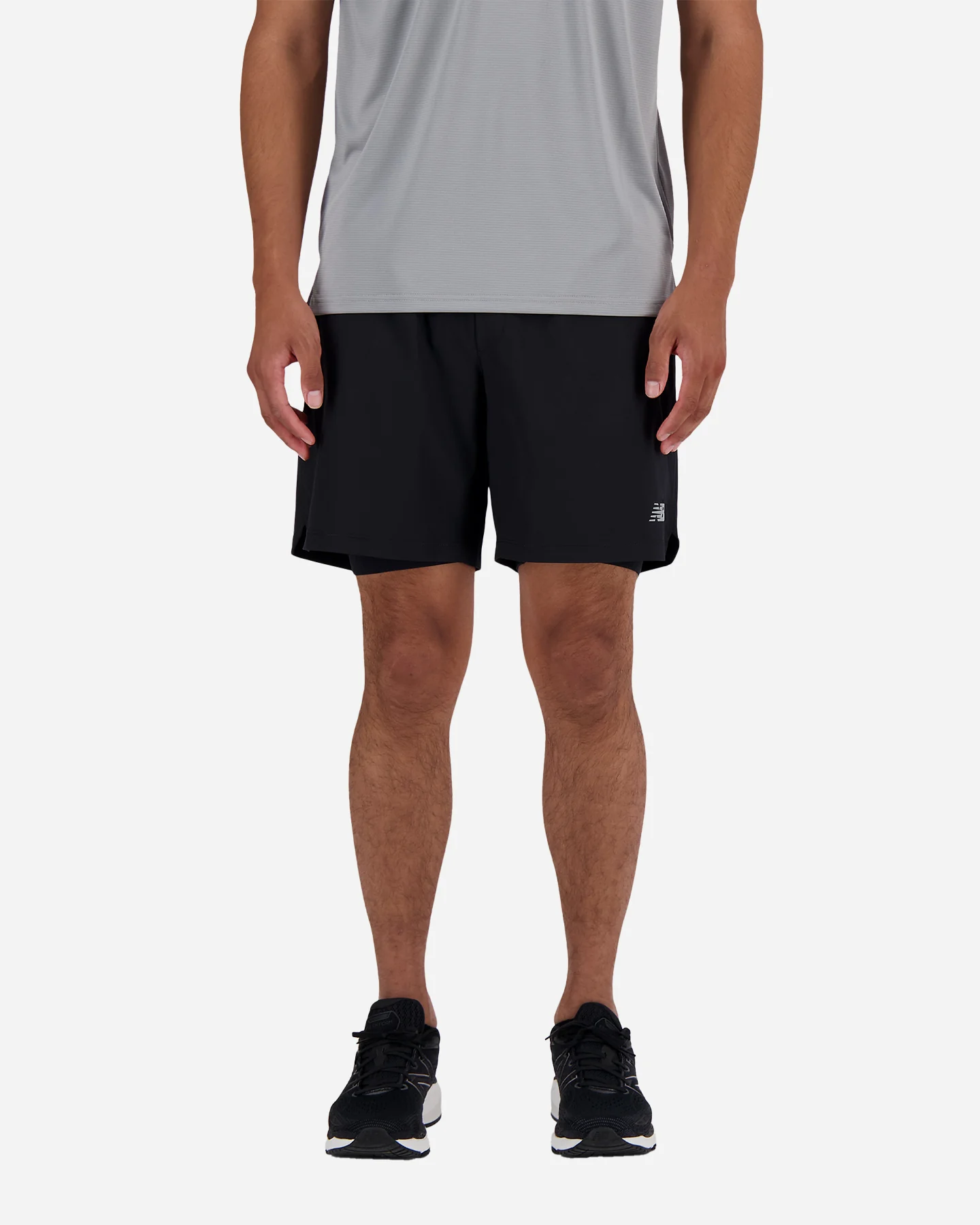 SHORT RUNNING NEW BALANCE 2IN1 SEAMLESS 7" M