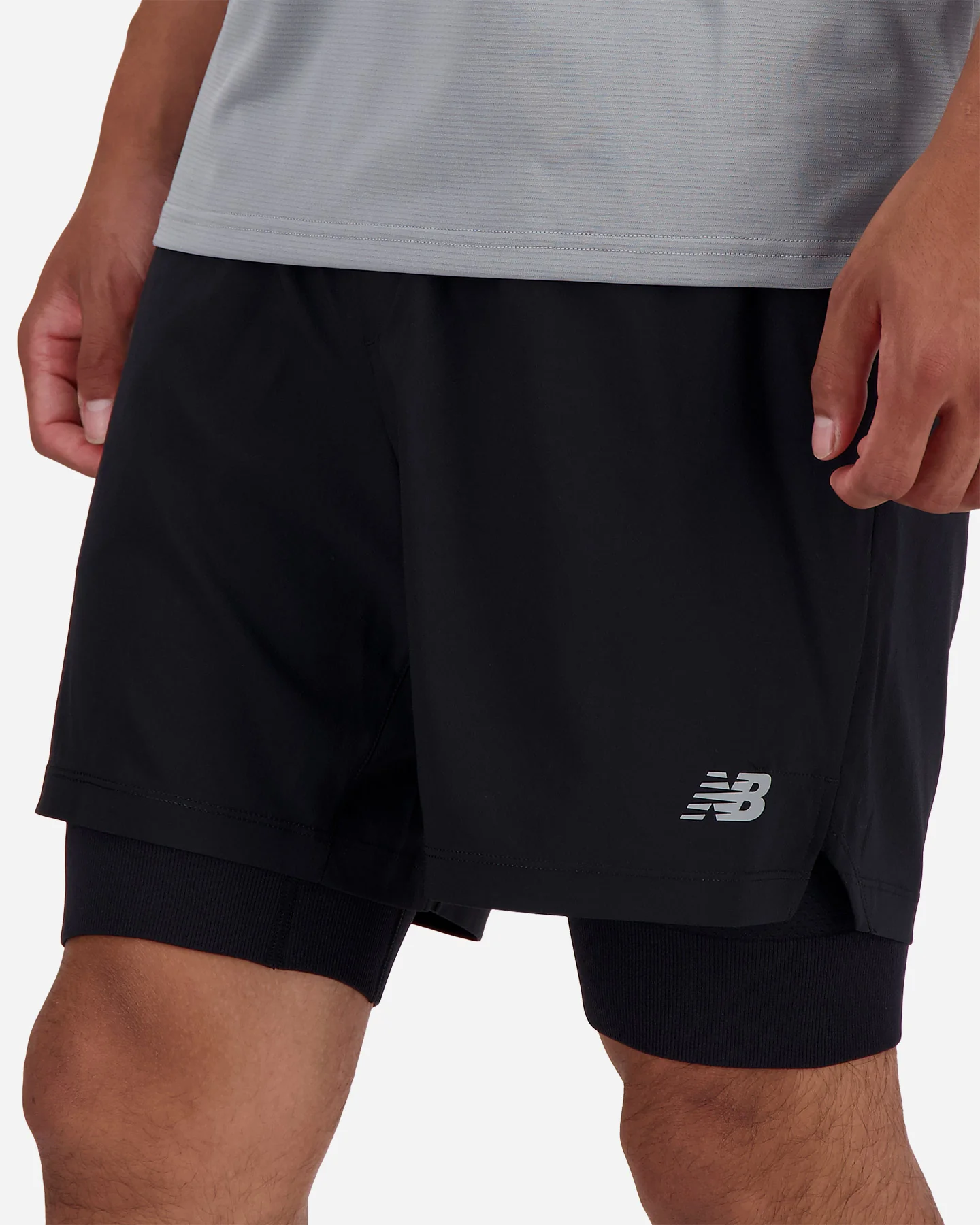 SHORT RUNNING NEW BALANCE 2IN1 SEAMLESS 7" M - Image 4