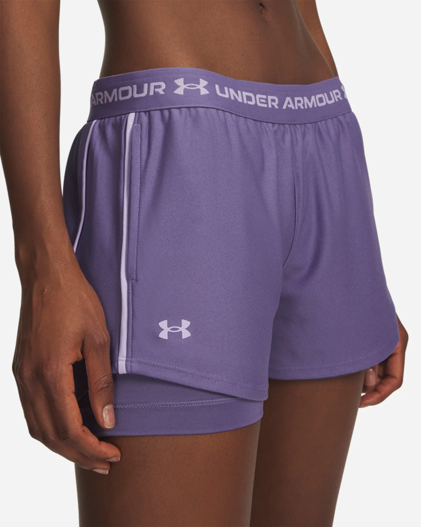 SHORT TRAINING UNDER ARMOUR TECH PLAY UP 2IN1 W - Image 4