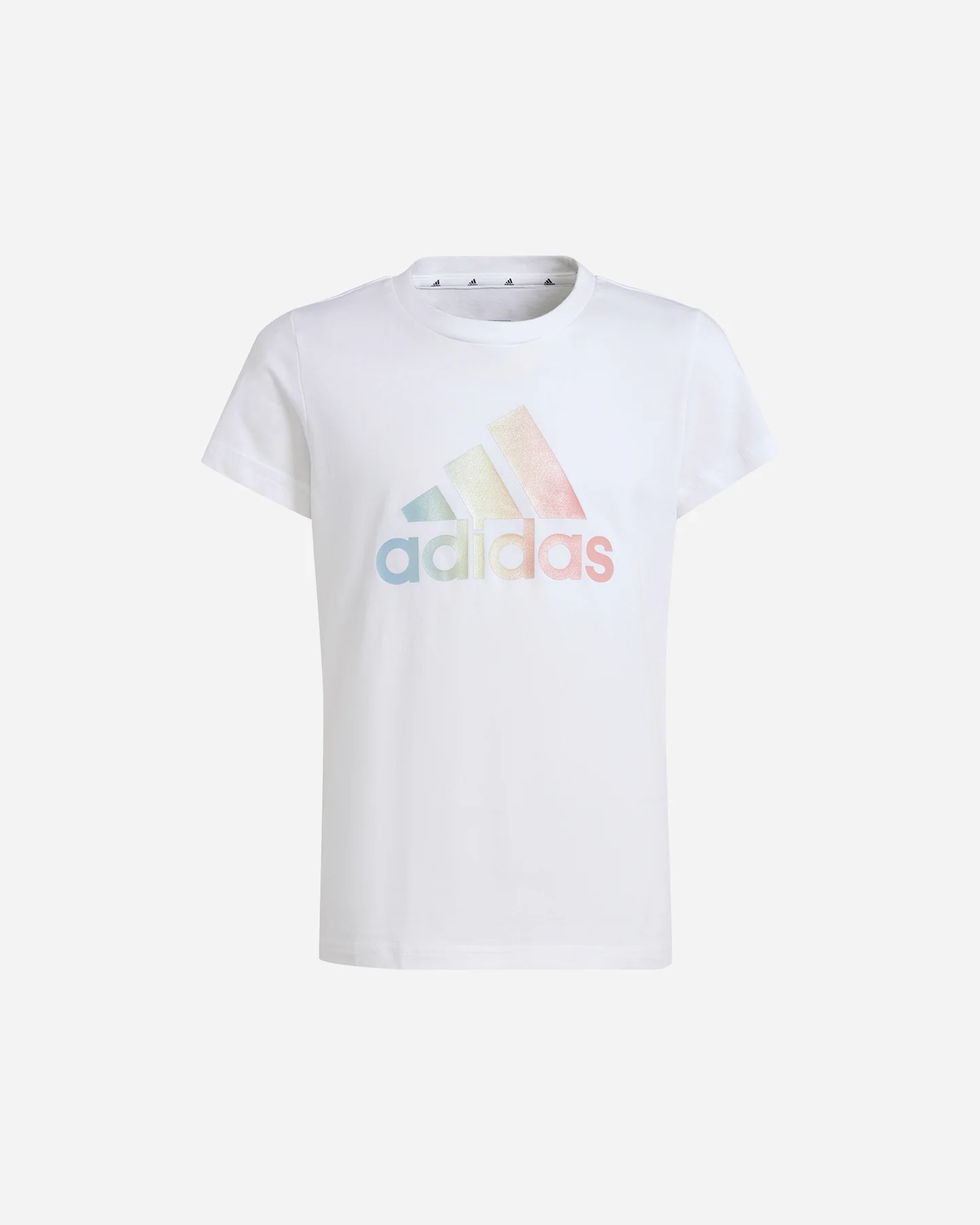 T SHIRT ADIDAS BIG LOGO RAINBOW JR