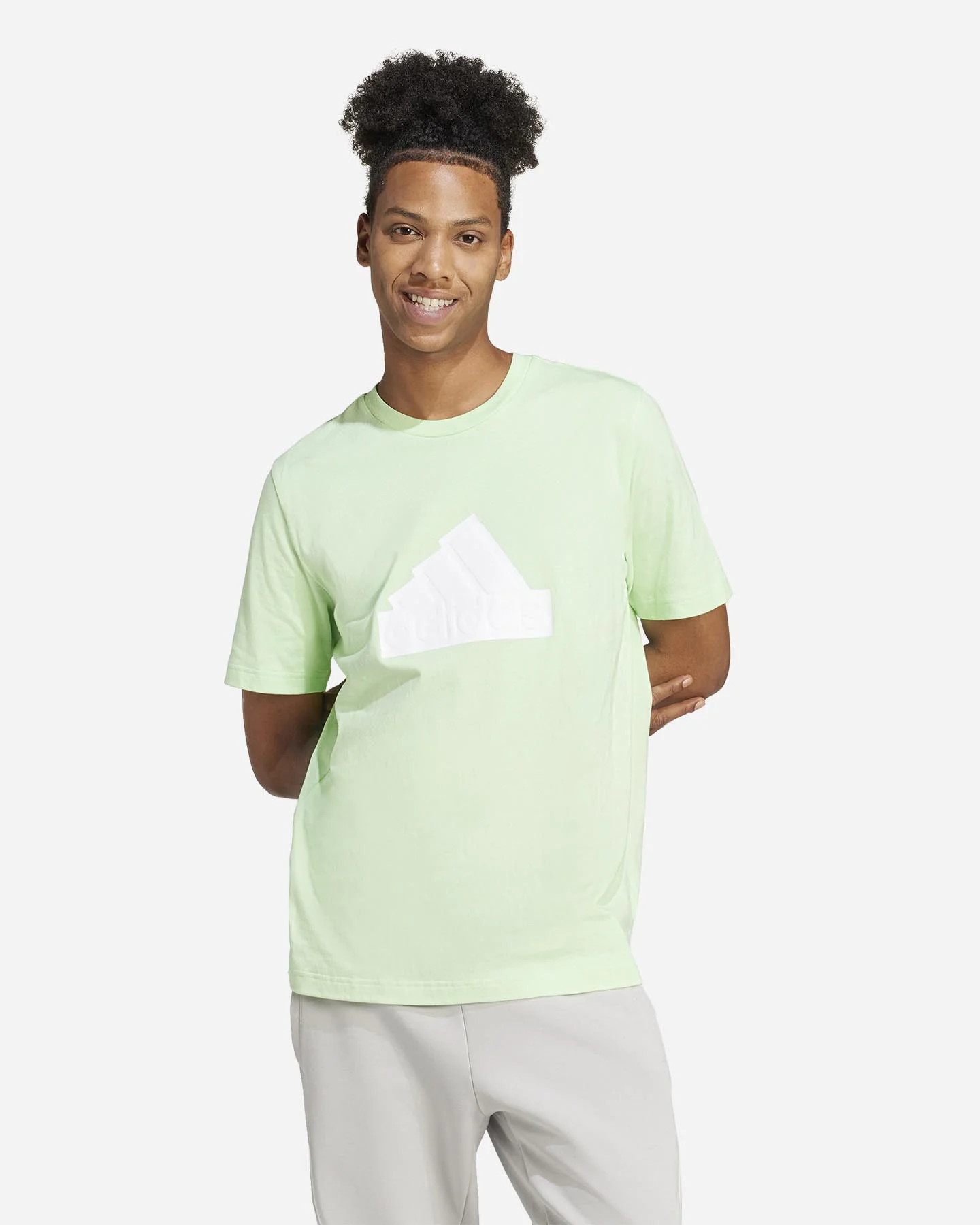 T-SHIRT ADIDAS BOS REG VERDINO - Image 2