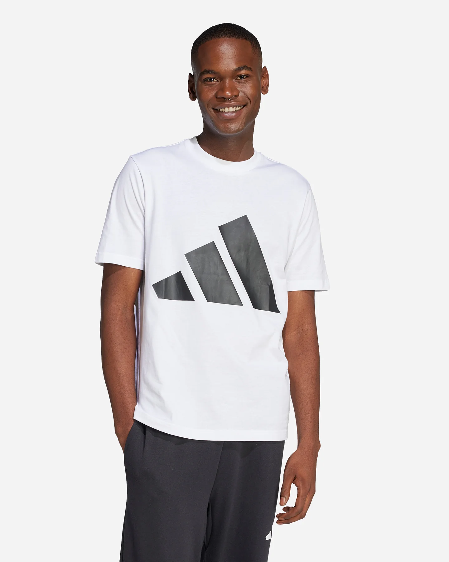 T SHIRT ADIDAS ESSENTIALS BIG LOGO M - Image 2