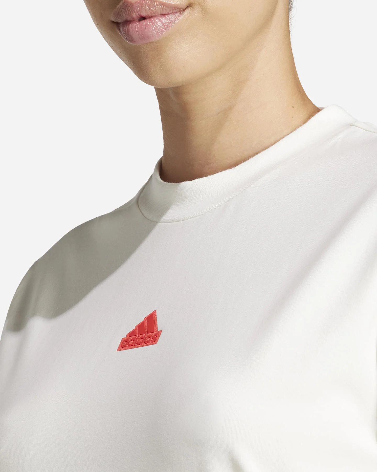T.SHIRT ADIDAS W JERS MC GC SLOG PANNA/ARANCIO - Image 23