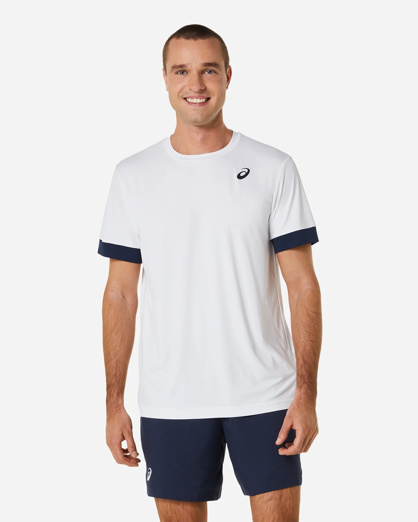 T-SHIRT ASICS COURT M WHITE/MIDNIGHT - Image 6