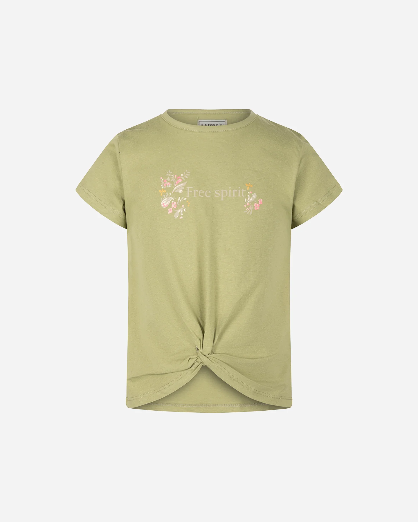 T-SHIRT FIREFLY GIRL MC ARRICCIATA BOUQUET KAKI - Image 37