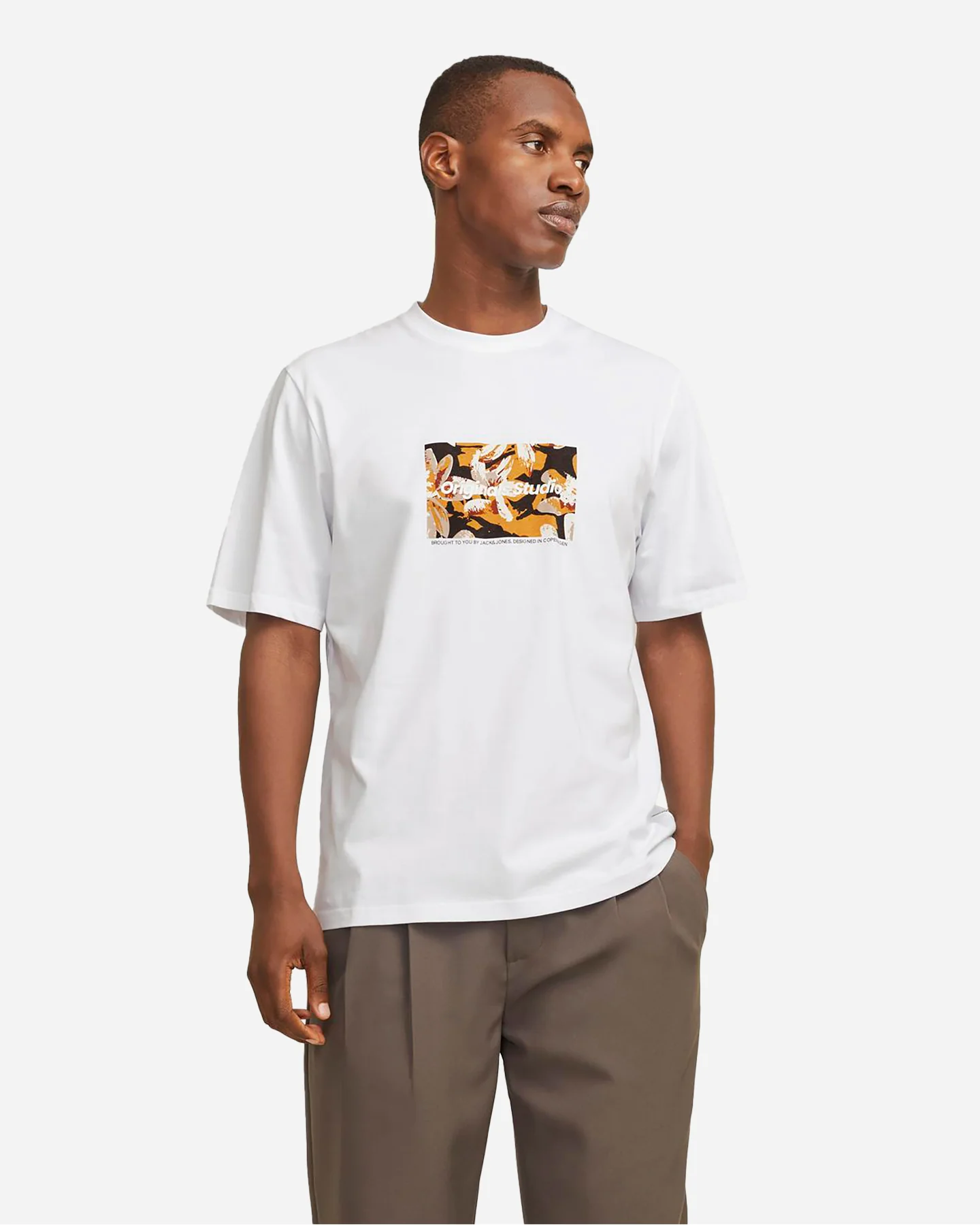 T SHIRT JACK & JONES BOXFRONT M