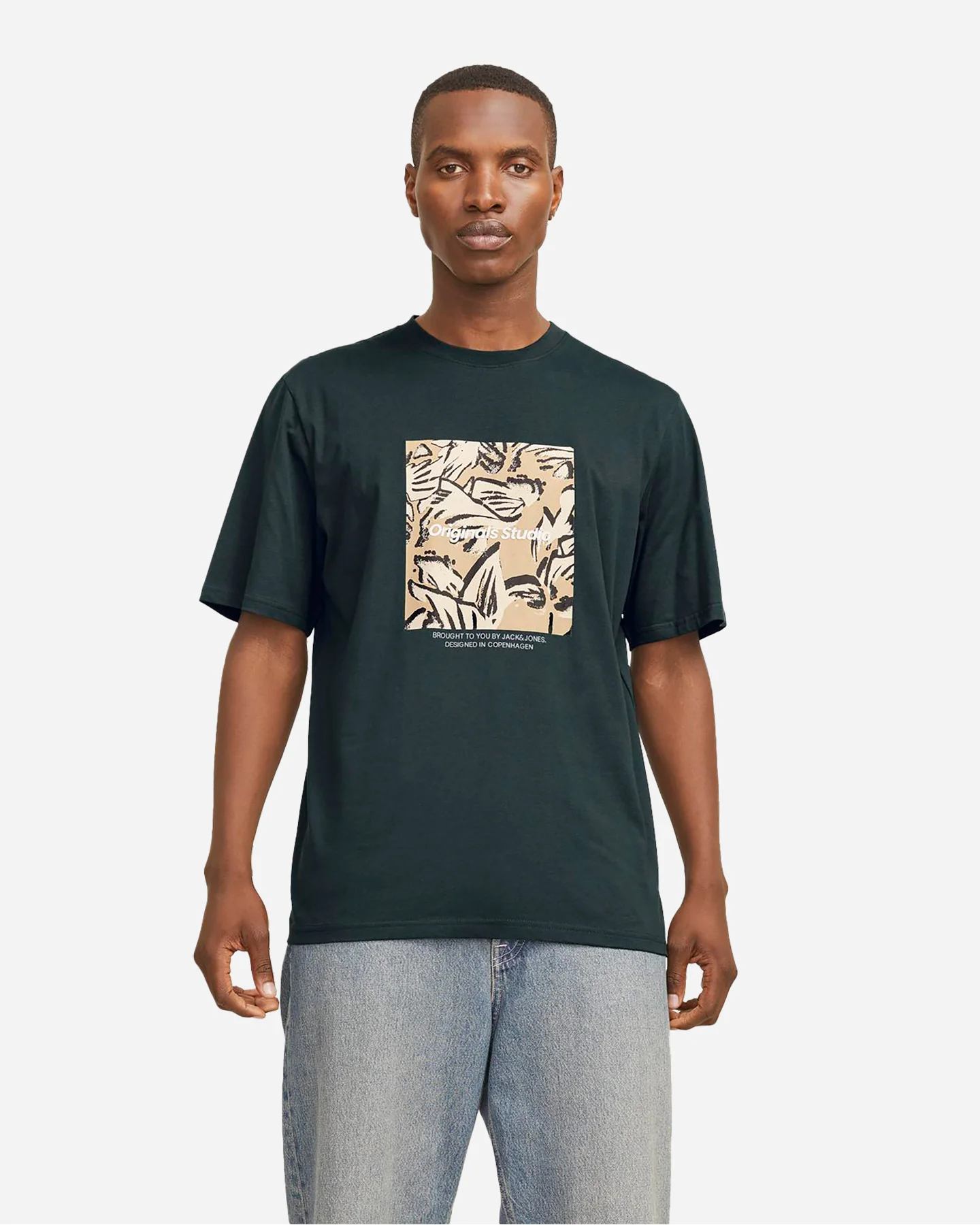 T SHIRT JACK & JONES BOXFRONT M