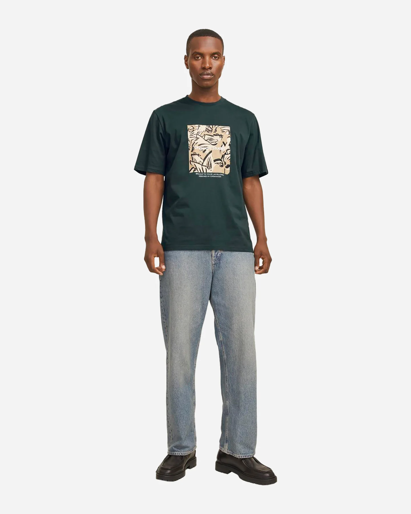 T SHIRT JACK & JONES BOXFRONT M - Image 2