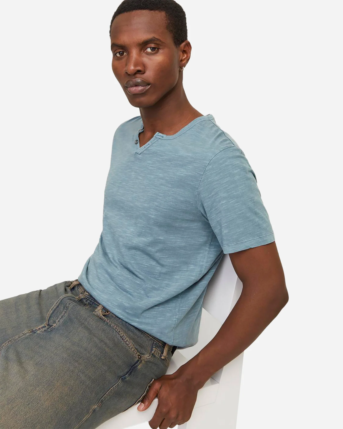 T SHIRT JACK & JONES SPLIT M - Image 5