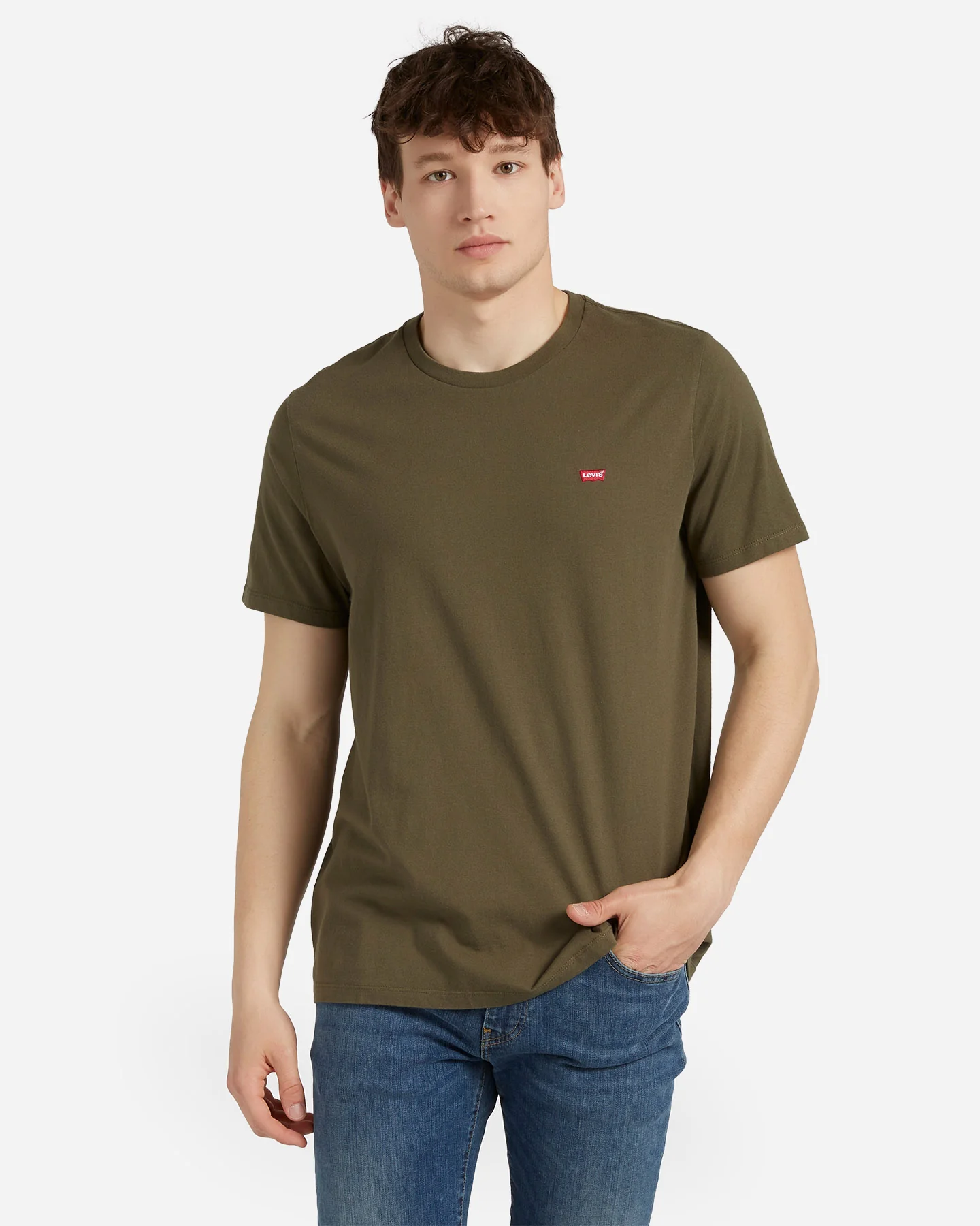 T SHIRT LEVI'S LOGO SMALL PATCH M - Image 12
