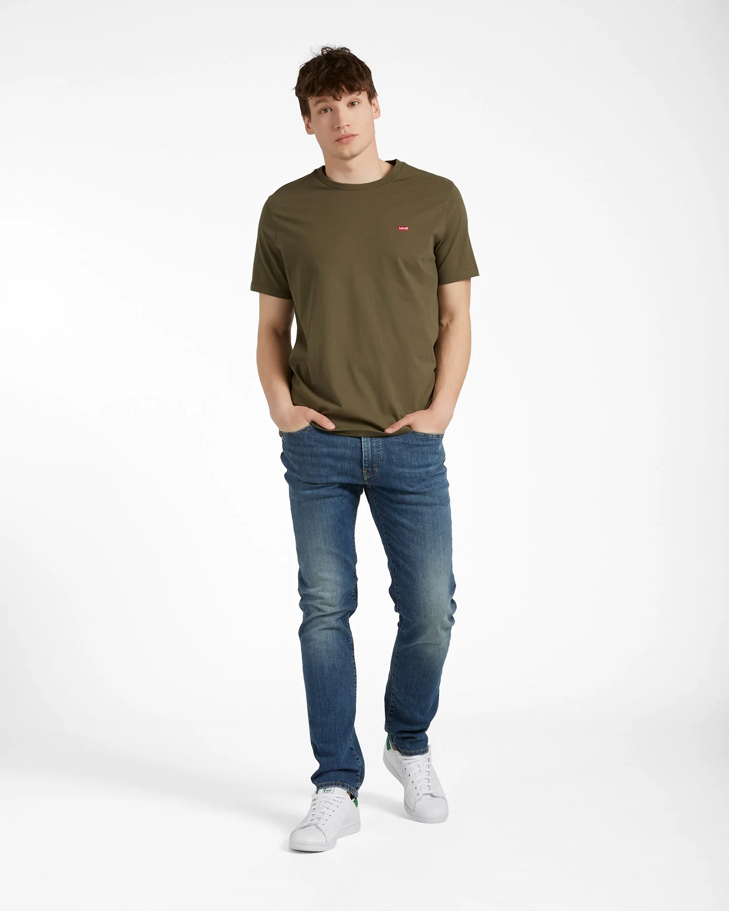T SHIRT LEVI'S LOGO SMALL PATCH M - Image 13