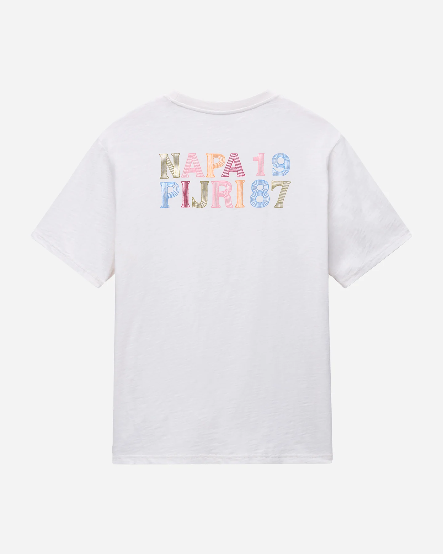 T SHIRT NAPAPIJRI ELIOR BACK LOGO M - Image 2