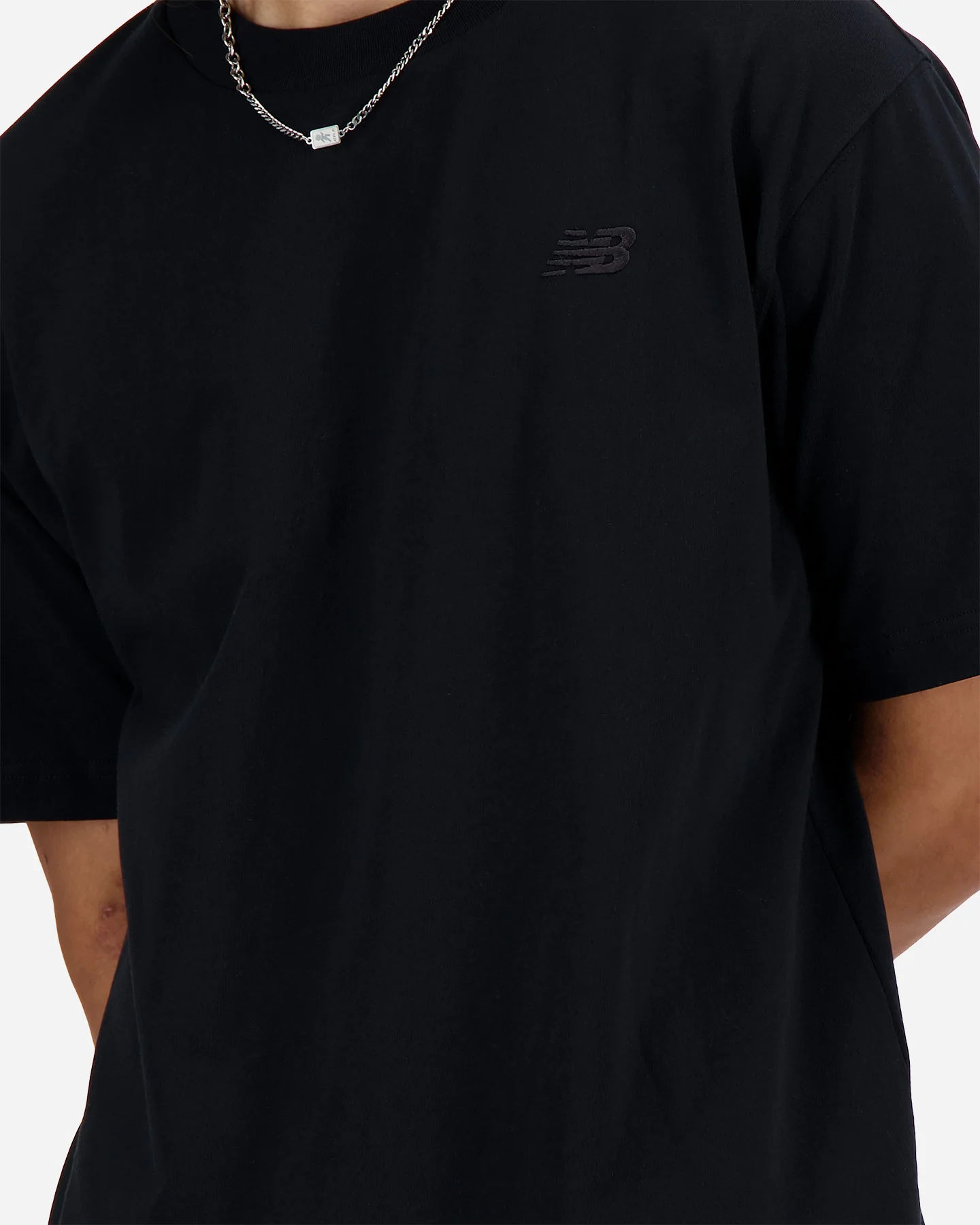 T SHIRT NEW BALANCE ATHLECS SMALL LOGO M - Image 4