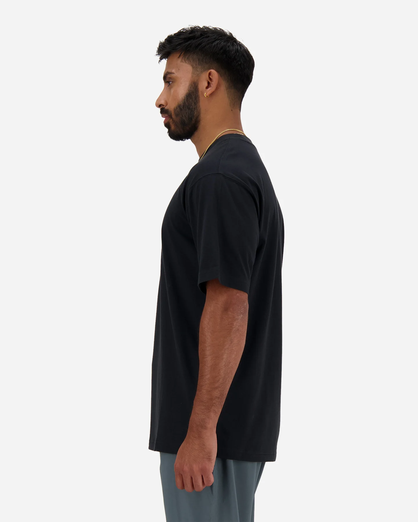 T SHIRT NEW BALANCE RELAXED LINEAR LOGO M - Image 3