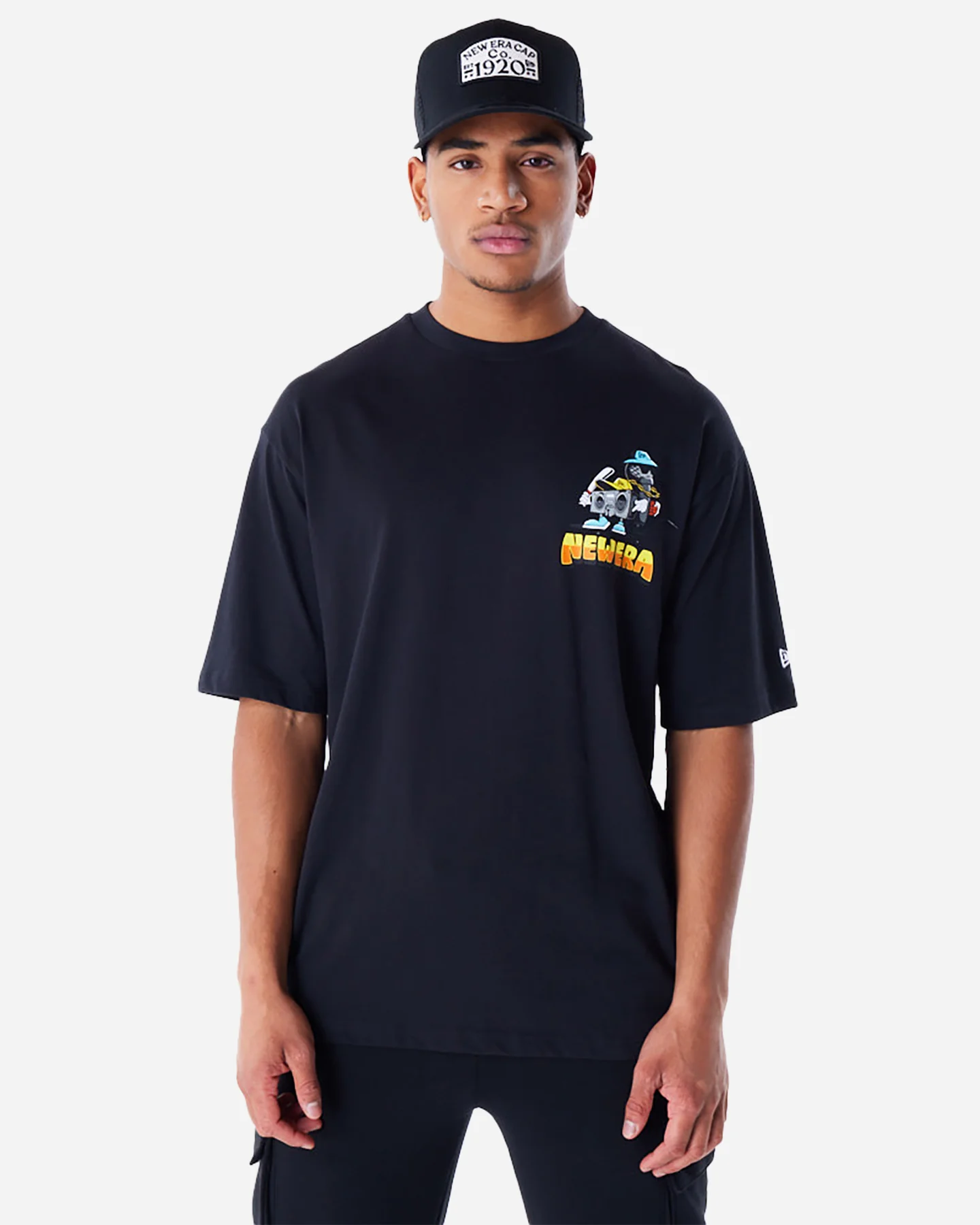 T SHIRT NEW ERA BRAND BIG GFX LONDRA M - Image 5