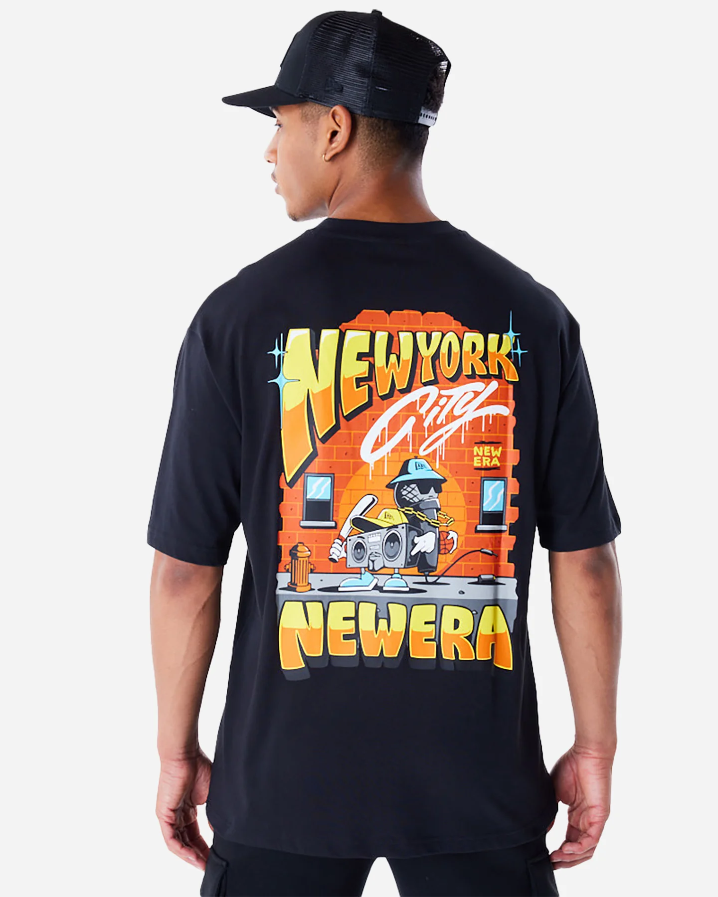 T SHIRT NEW ERA BRAND BIG GFX LONDRA M - Image 6