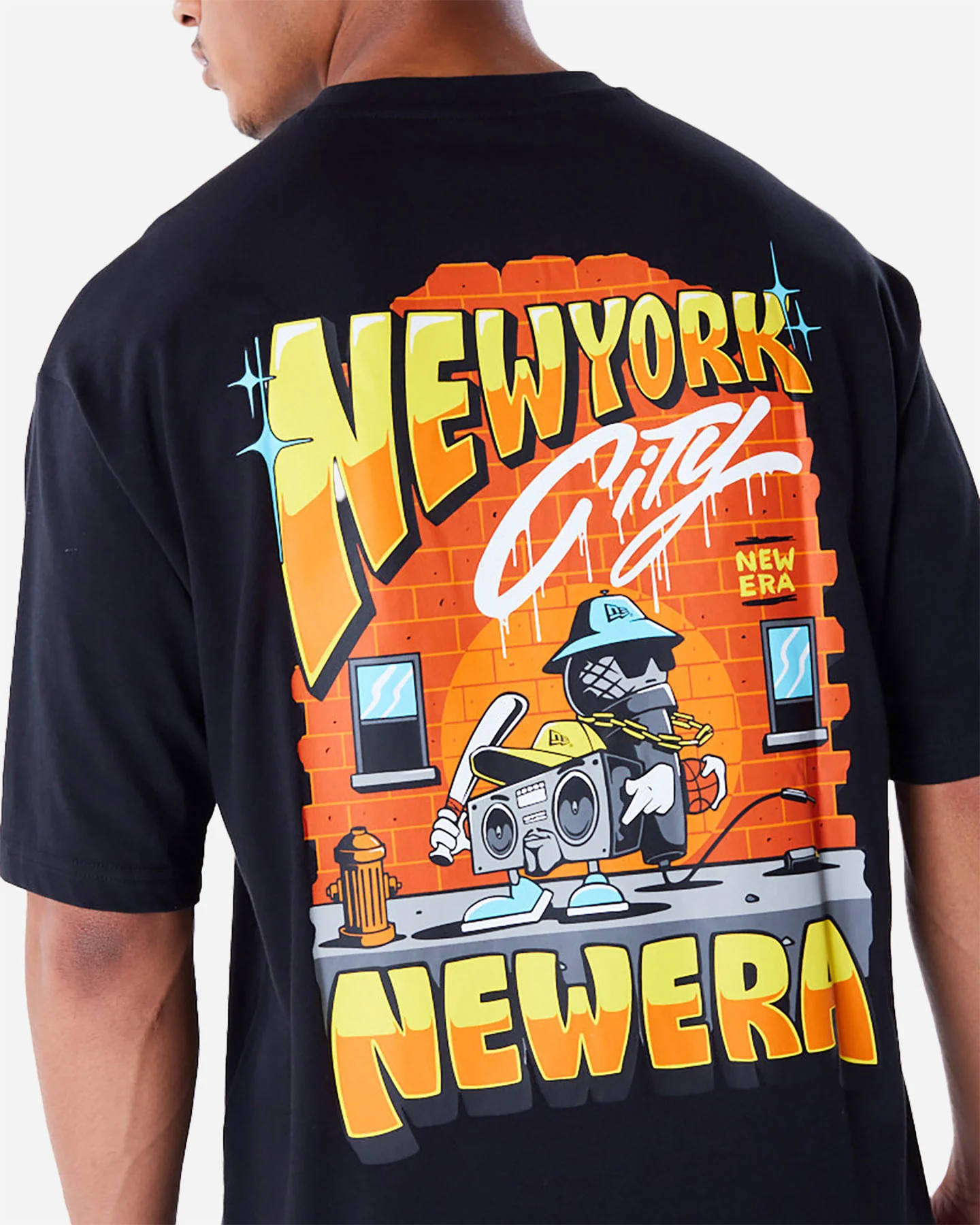T SHIRT NEW ERA BRAND BIG GFX LONDRA M - Image 8