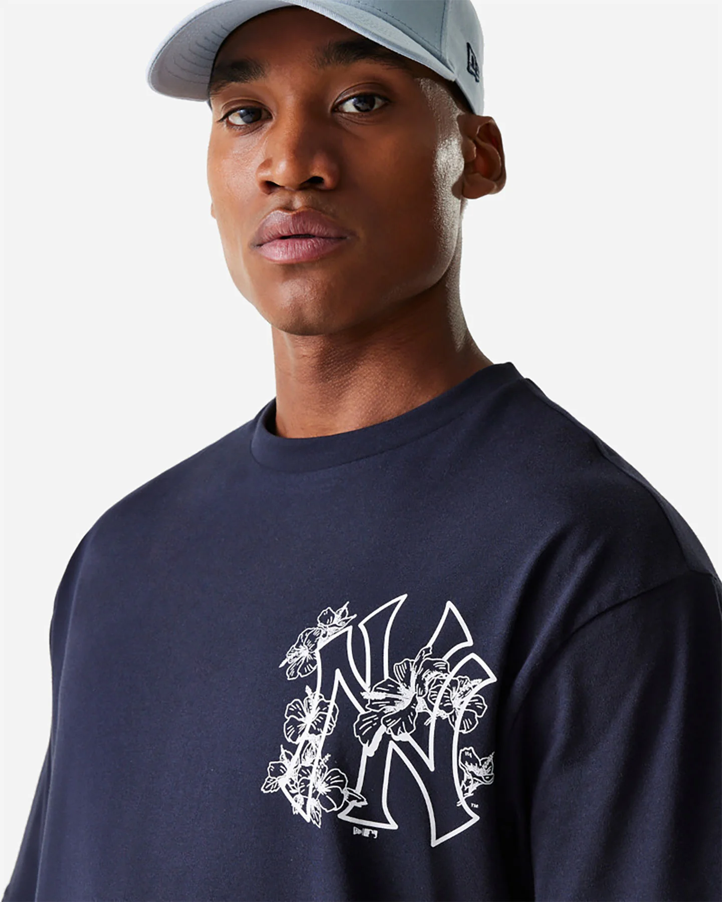 T SHIRT NEW ERA MLB FLORAL NEW YORK M - Image 3