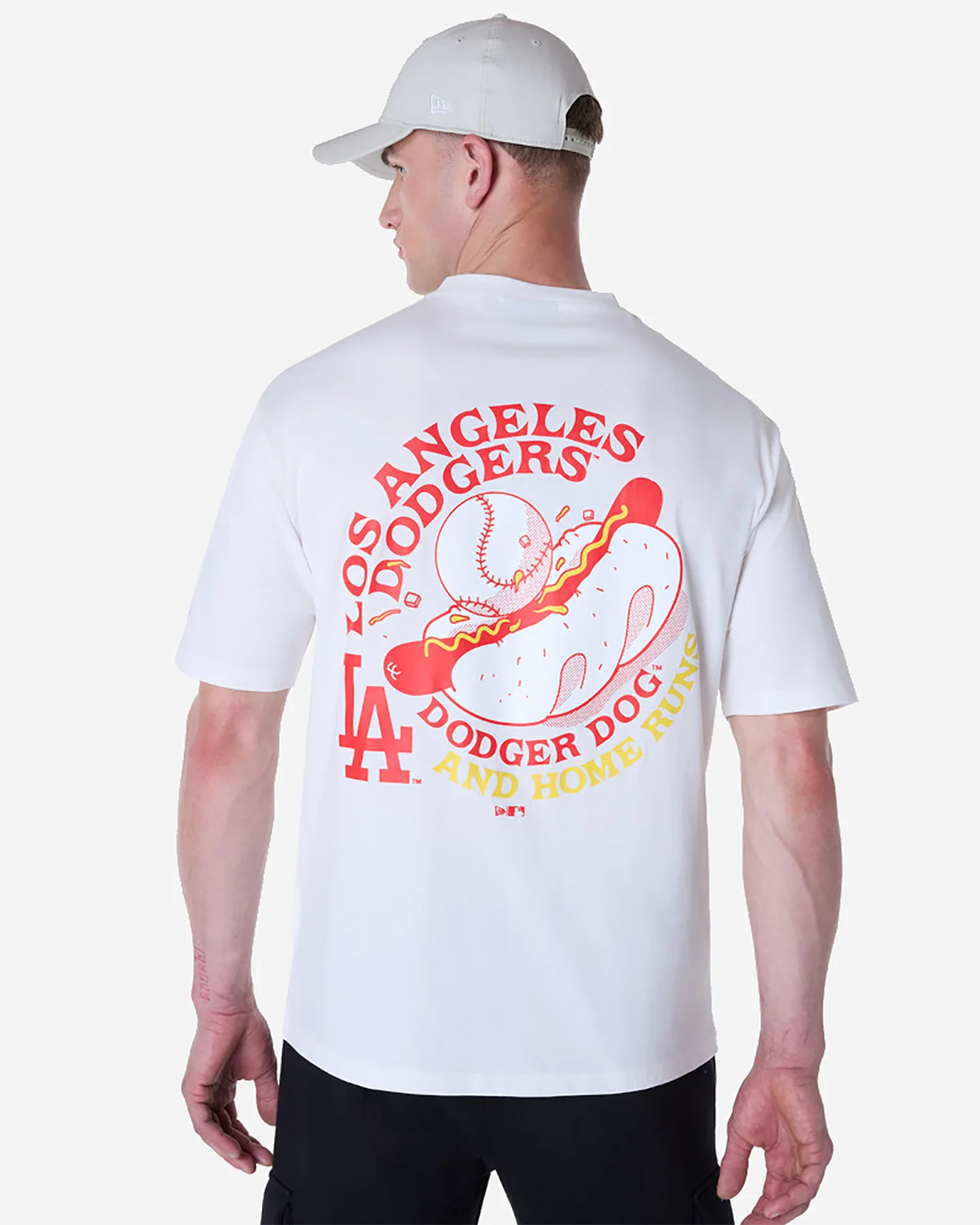 T SHIRT NEW ERA MLB LEAGUE GFX LOS ANGELES M - Image 2