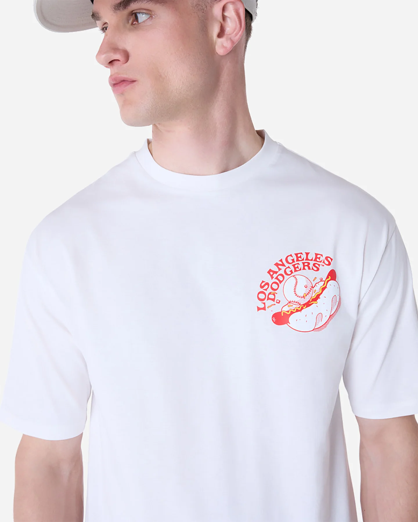 T SHIRT NEW ERA MLB LEAGUE GFX LOS ANGELES M - Image 3