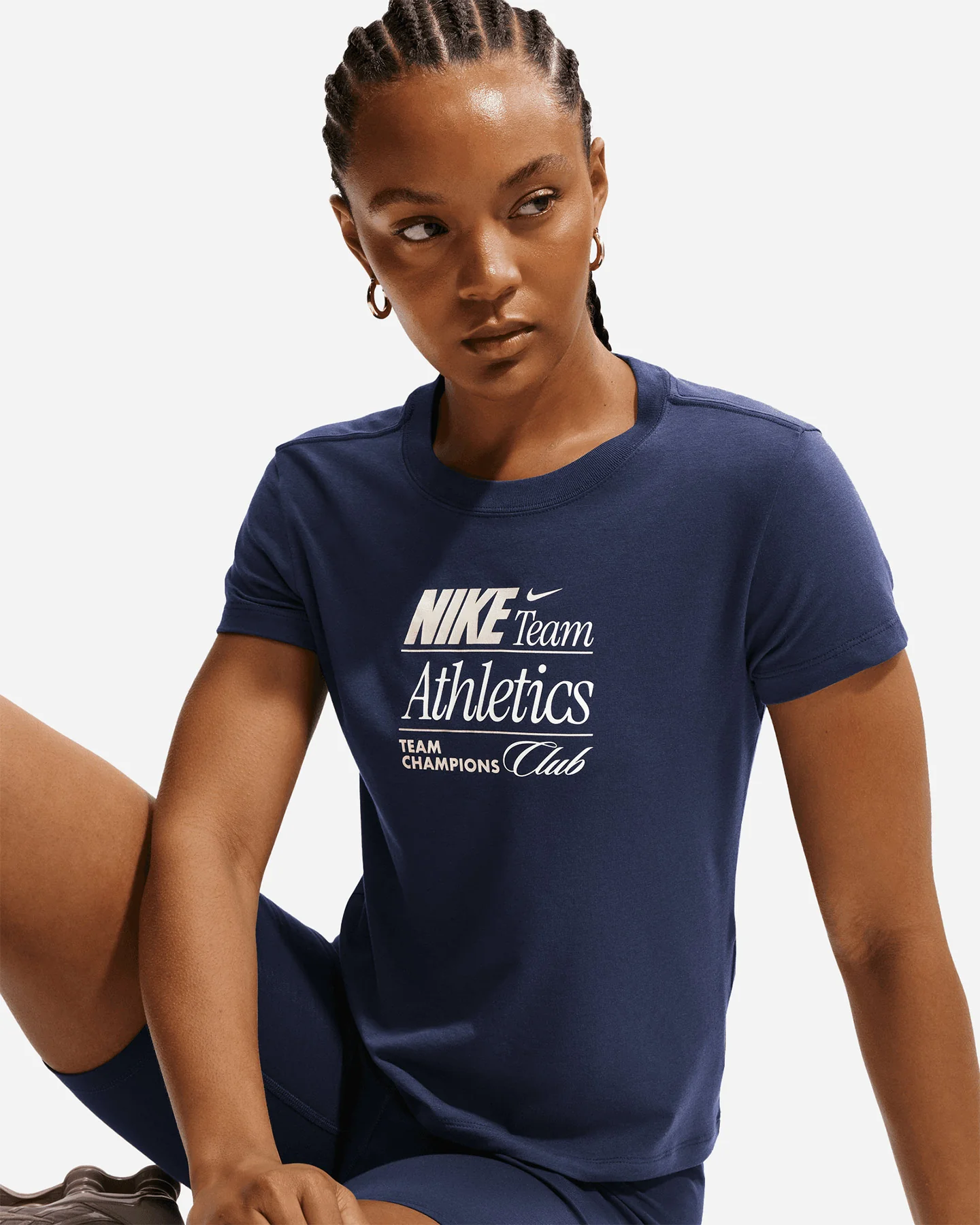 T SHIRT NIKE CHILL CROP PRINTED W - Image 5