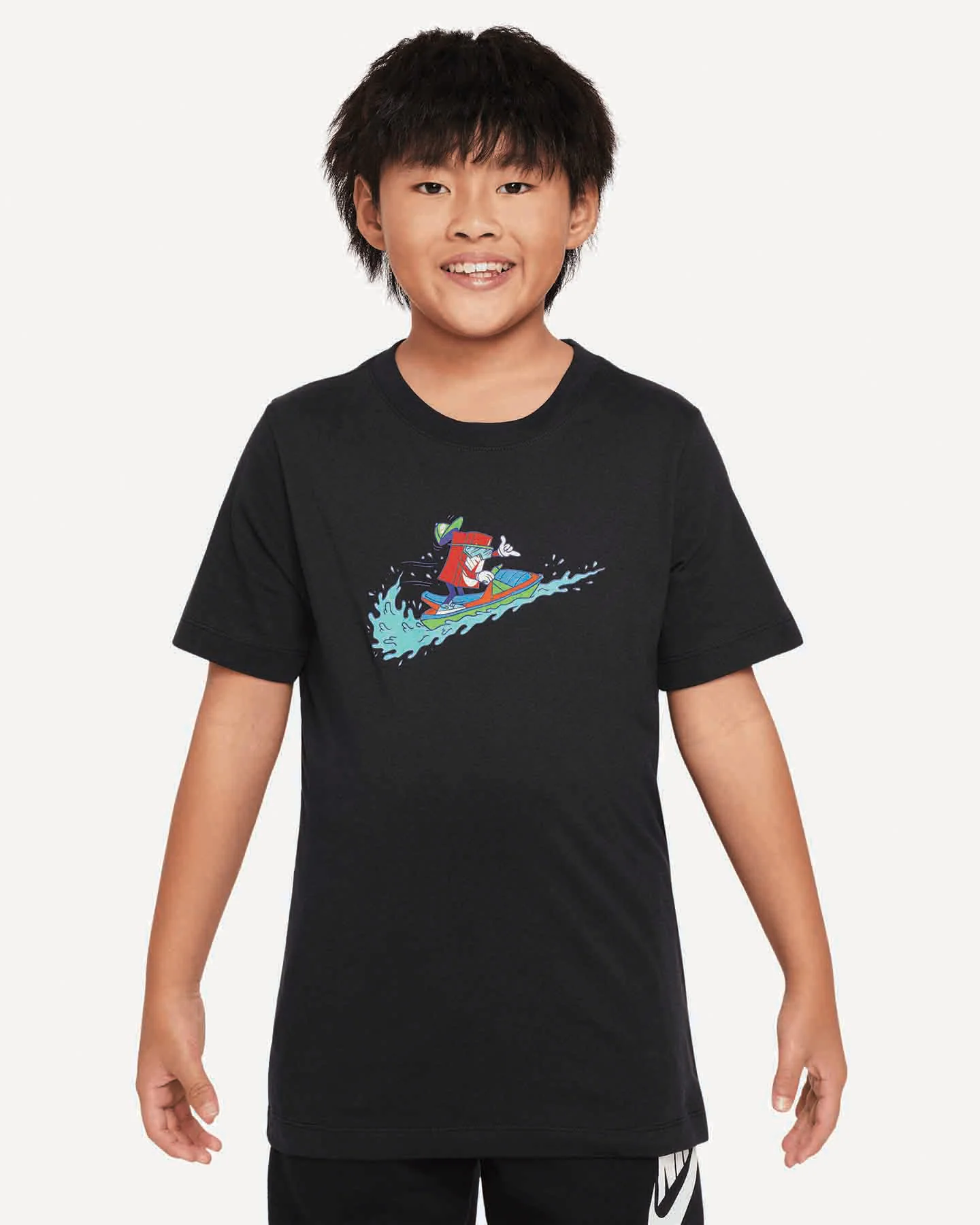T SHIRT NIKE GRAPHIC BOX SURF JR