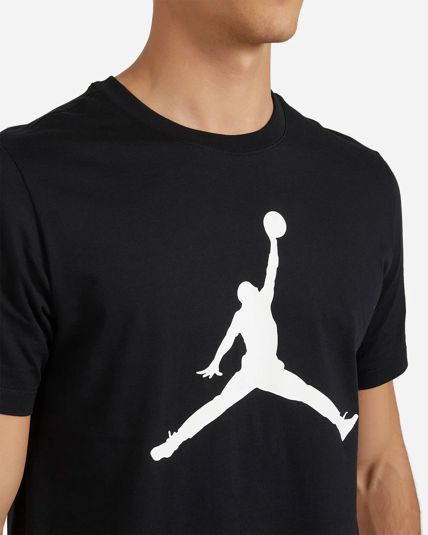 T-SHIRT NIKE JORDAN JUMPMAN CREW BLK - Image 5