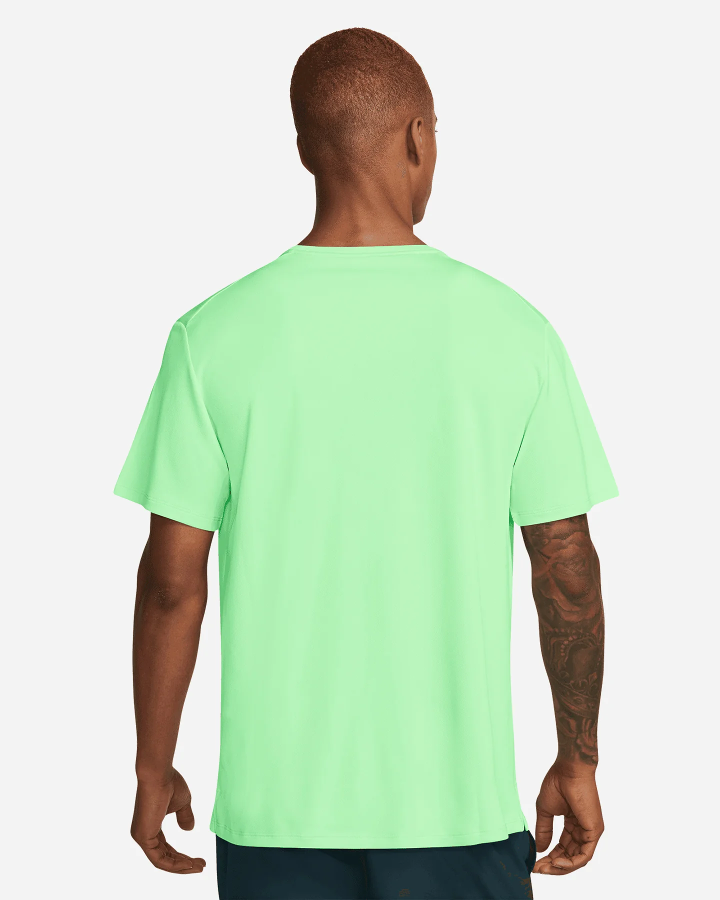 T-SHIRT NIKE M MILER LIME - Image 192