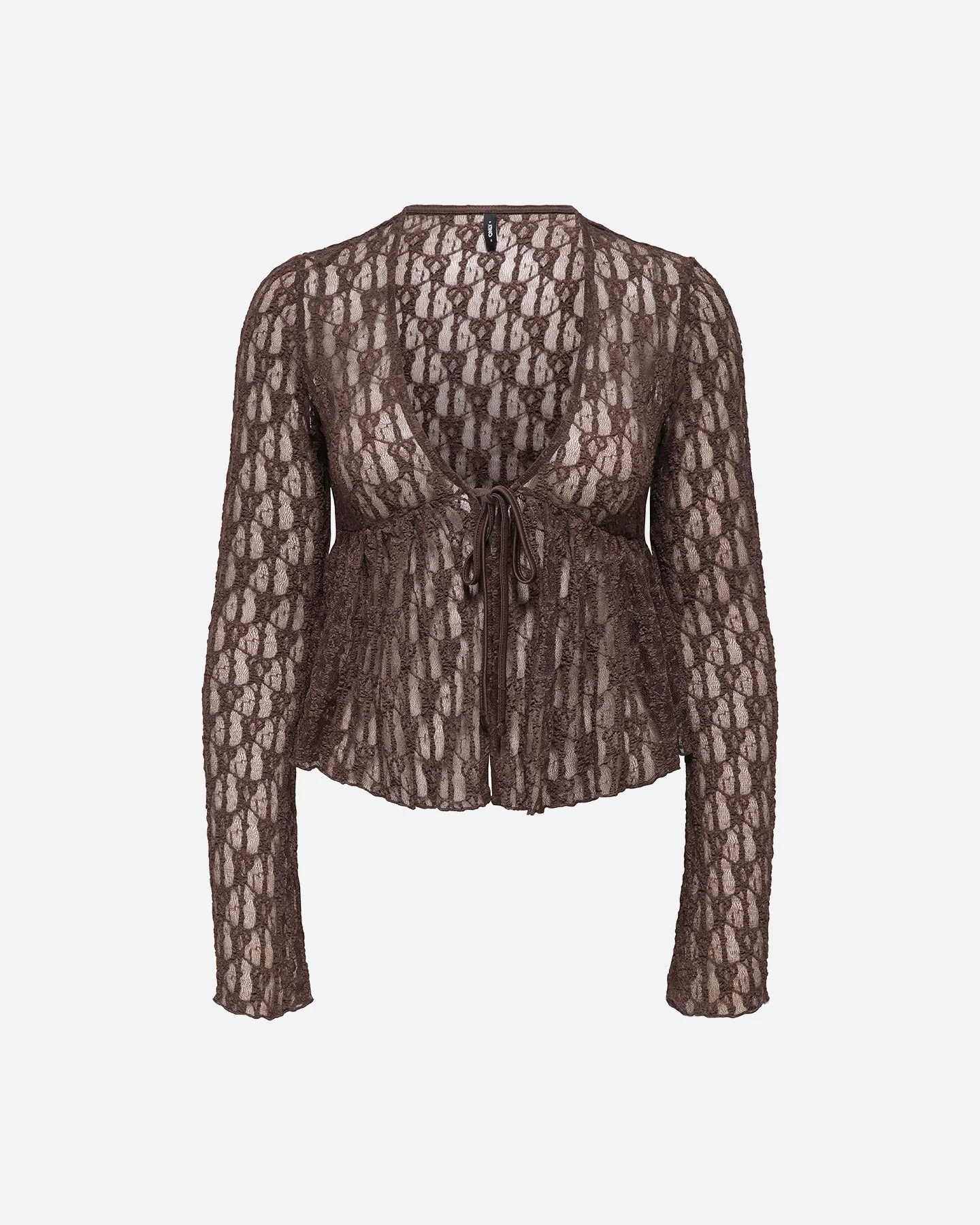 T SHIRT ONLY LAYA EFFETTO PIZZO W