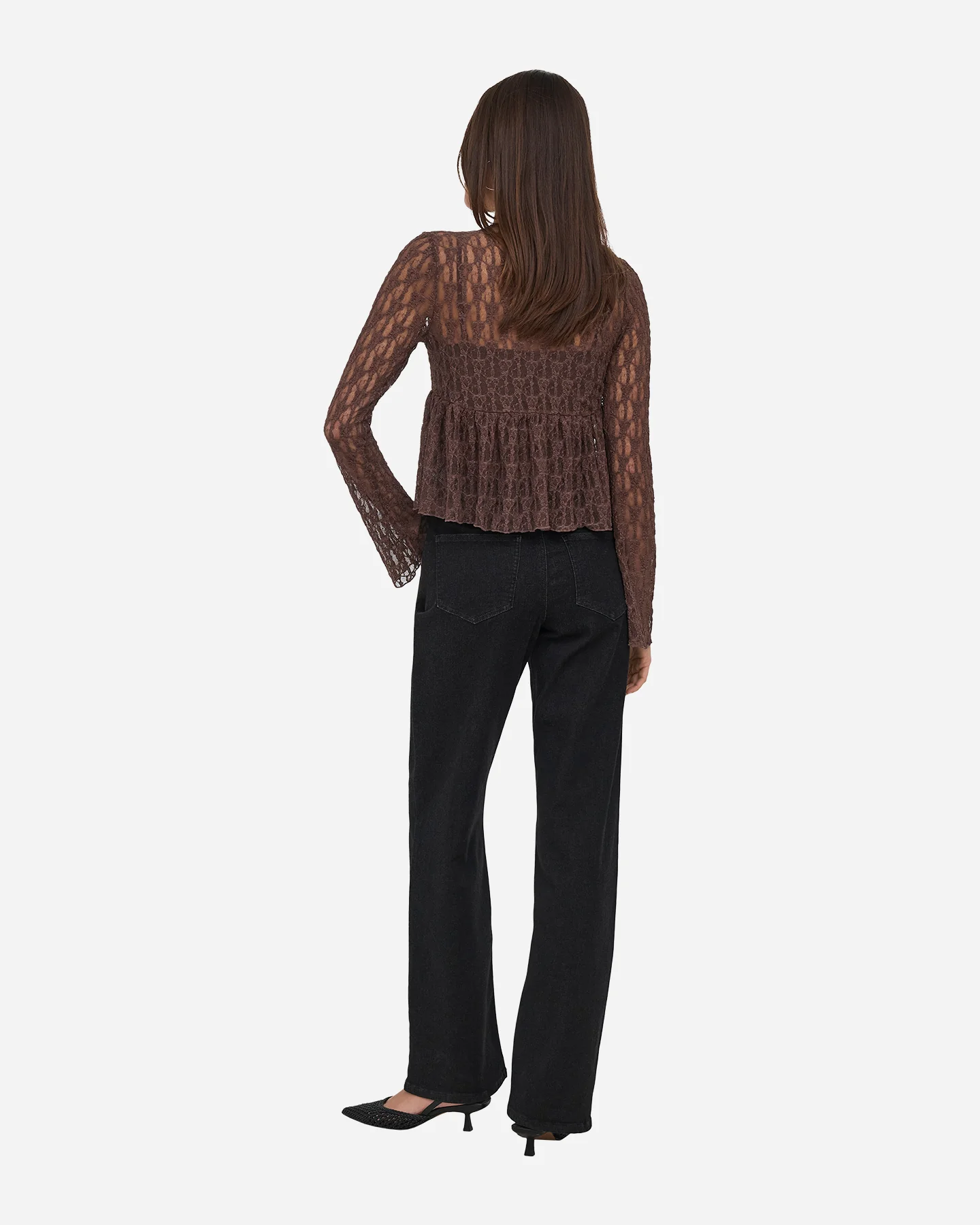 T SHIRT ONLY LAYA EFFETTO PIZZO W - Image 5