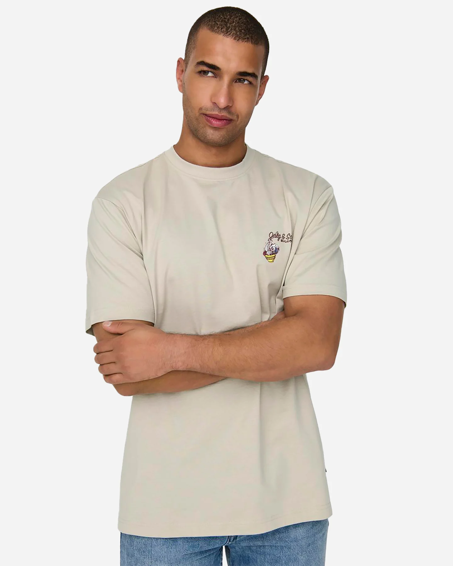 T SHIRT ONLY & SONS KEANE M - Image 3