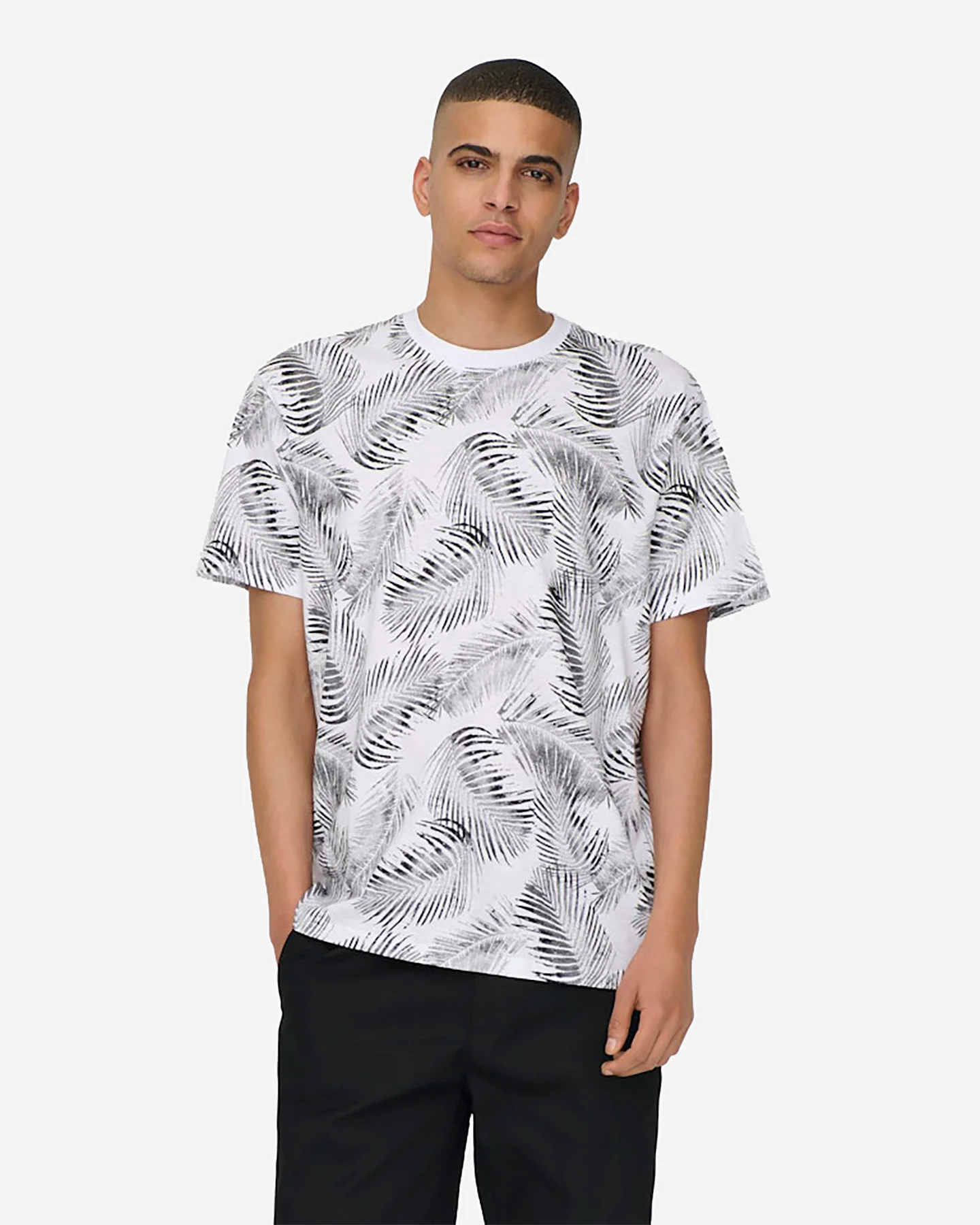T SHIRT ONLY & SONS ONSPERRY LIFE PALMS M - Image 3