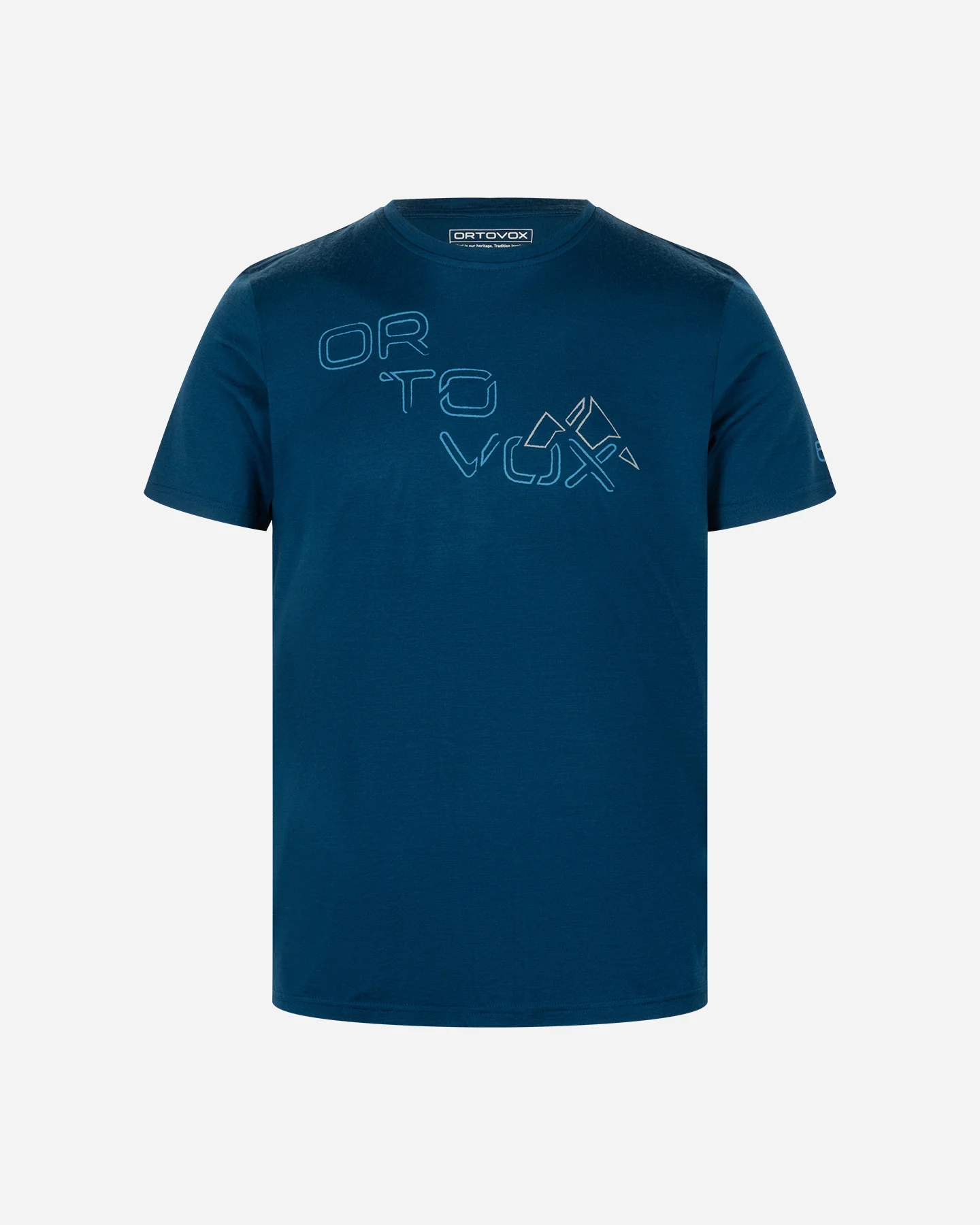 T SHIRT ORTOVOX TANGRAM LOGO M