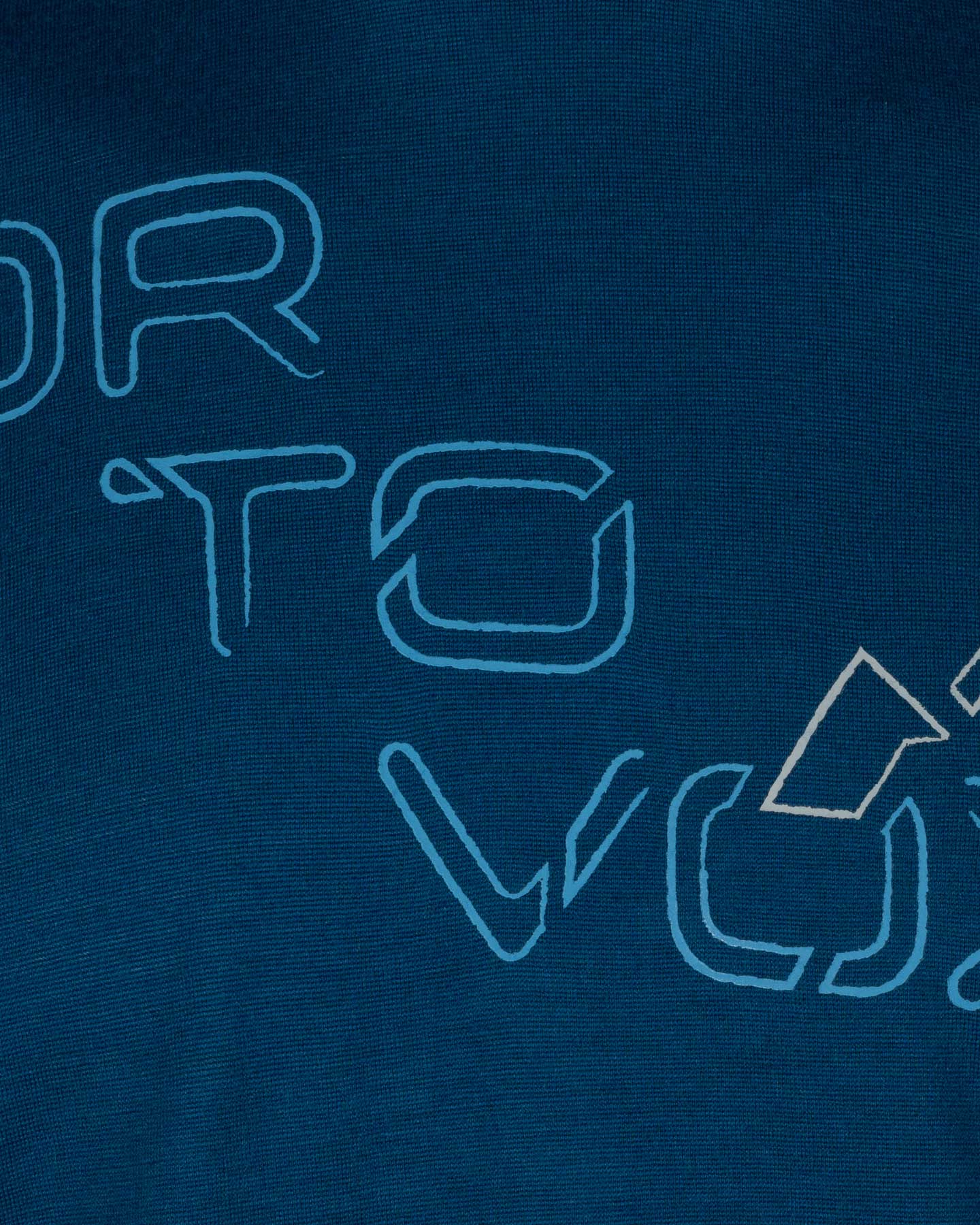 T SHIRT ORTOVOX TANGRAM LOGO M - Image 3
