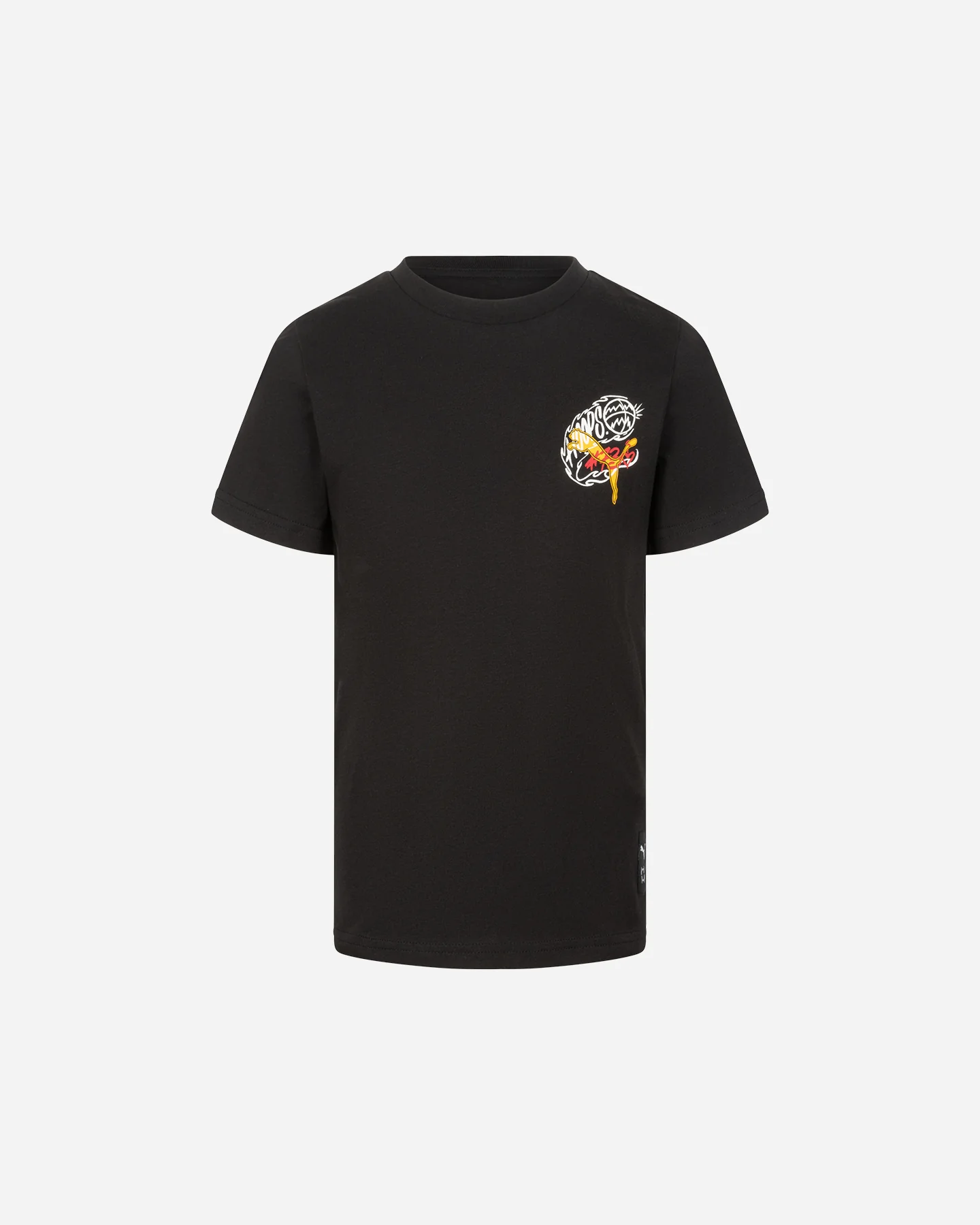 T SHIRT PUMA BBALL FLAME JR