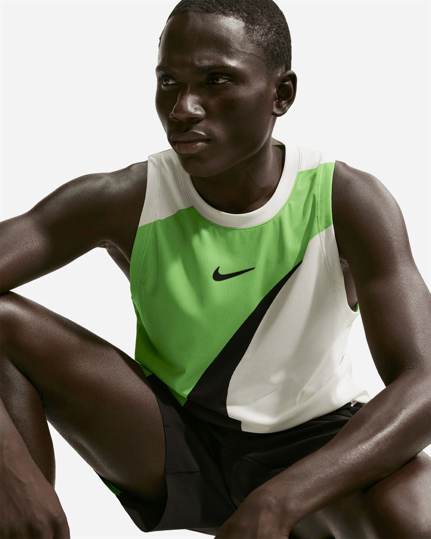 T SHIRT TENNIS NIKE ADVANTAGE CARLOS SAIL M - Image 6