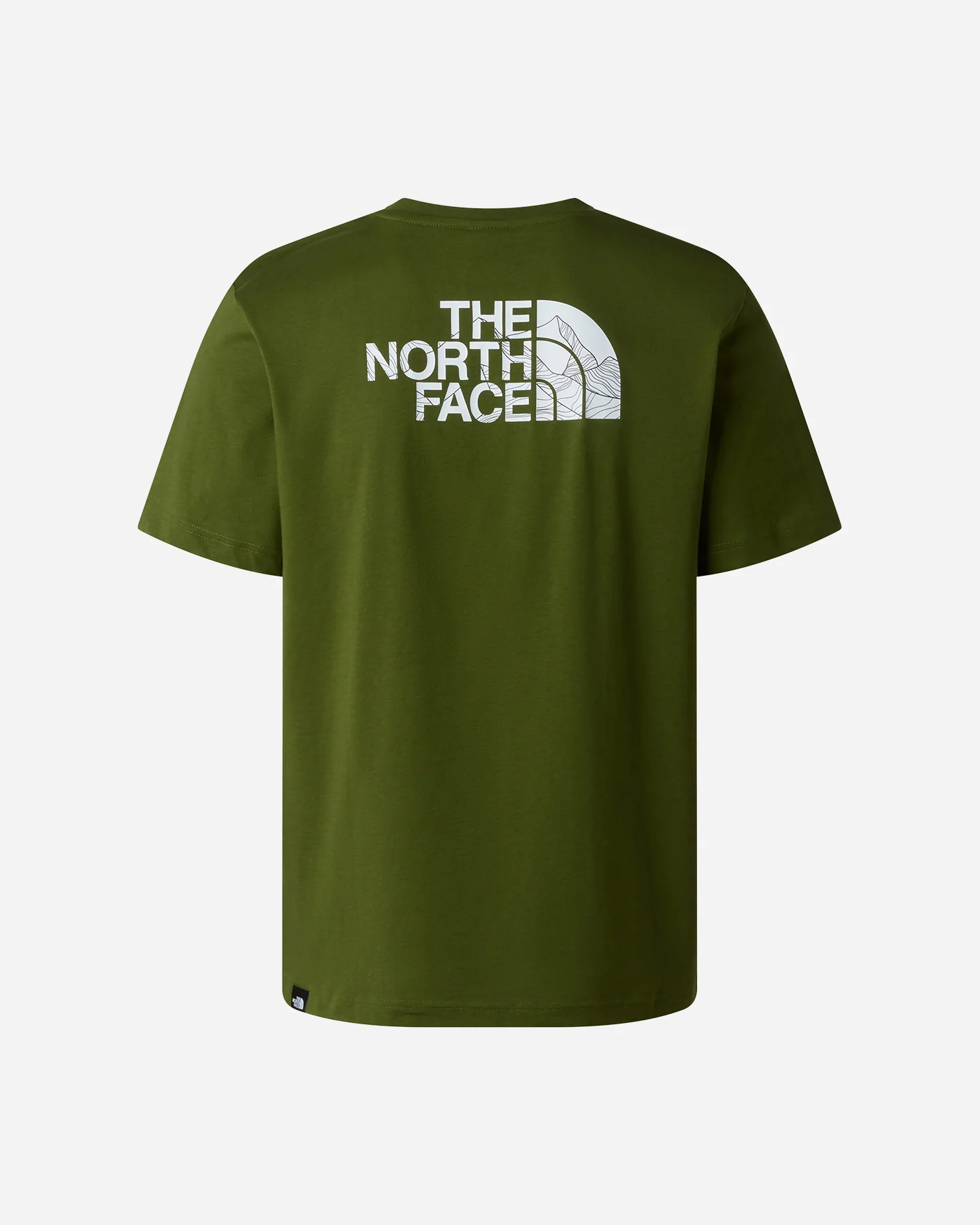 T SHIRT THE NORTH FACE BLANCA LOGO BACK M - Image 4