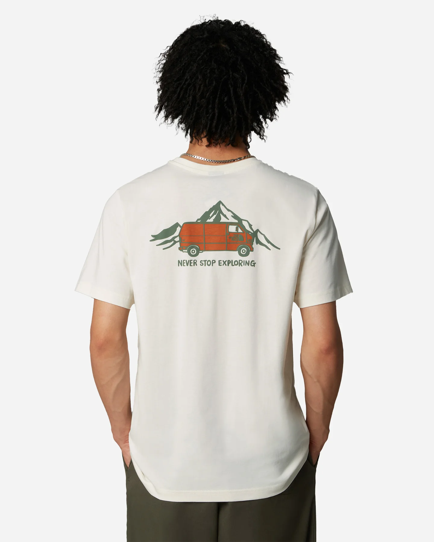 T SHIRT THE NORTH FACE OUTDOOR GRAPHIC M - Image 4