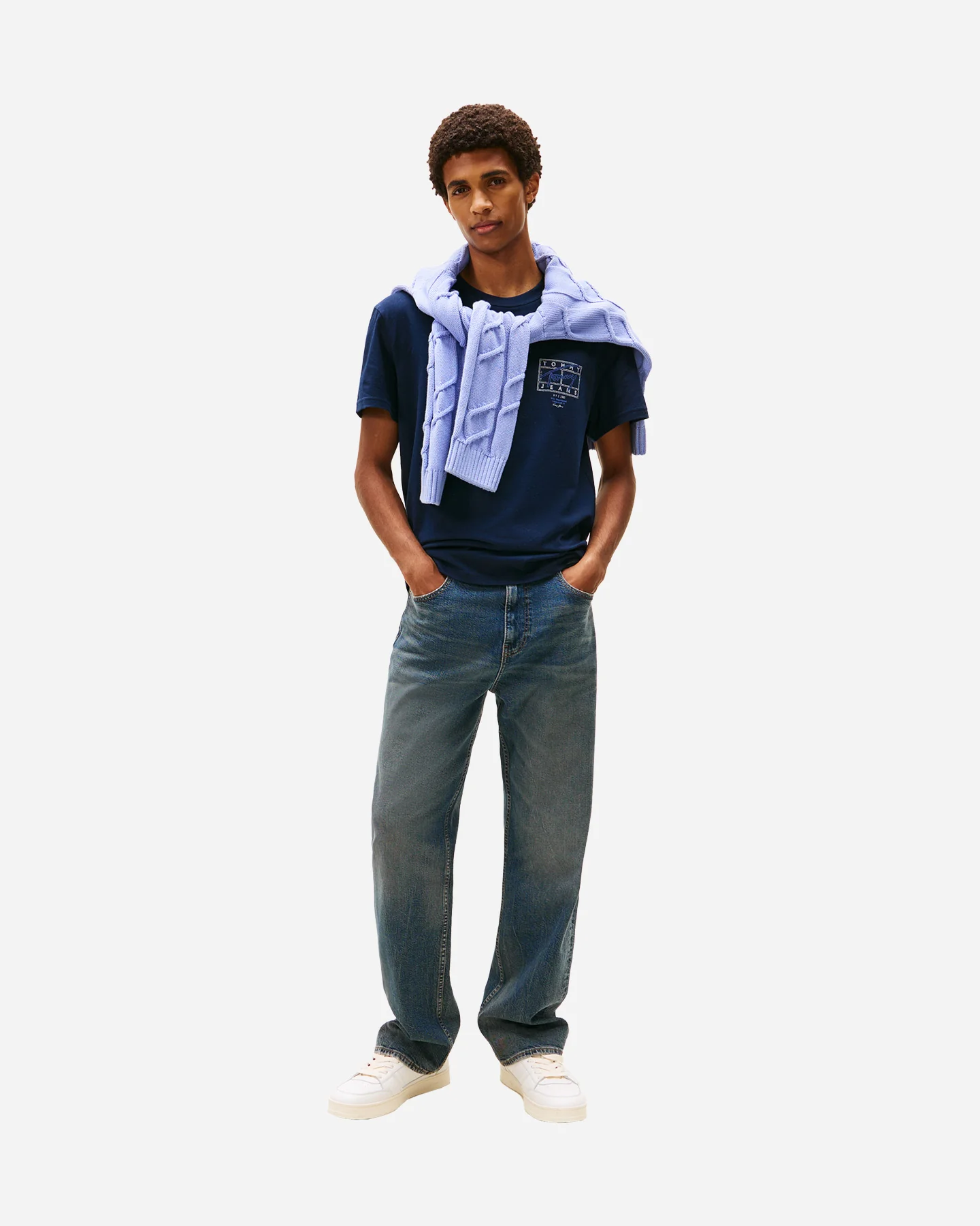 T SHIRT TOMMY HILFIGER BACK LOGO M - Image 3