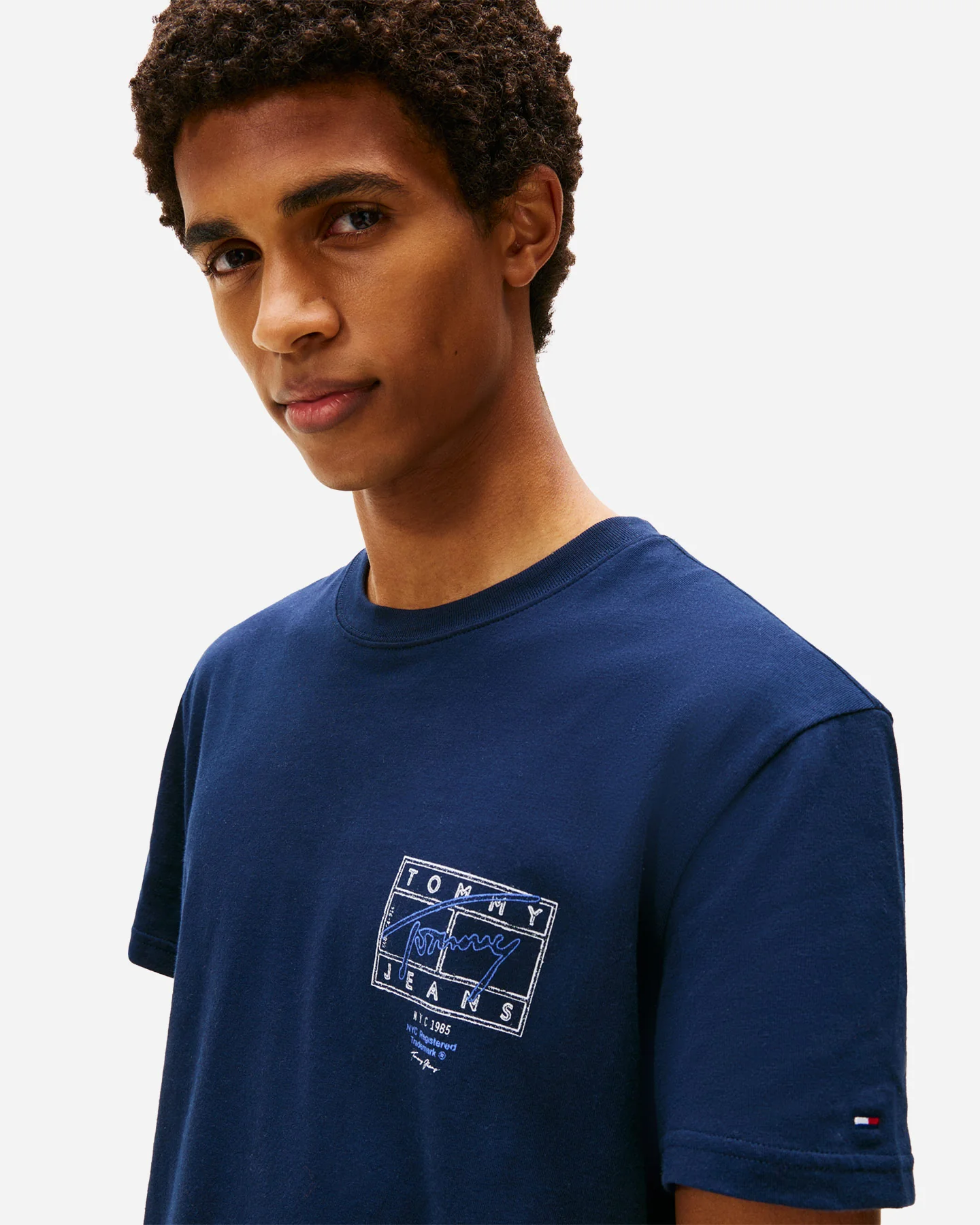 T SHIRT TOMMY HILFIGER BACK LOGO M - Image 5