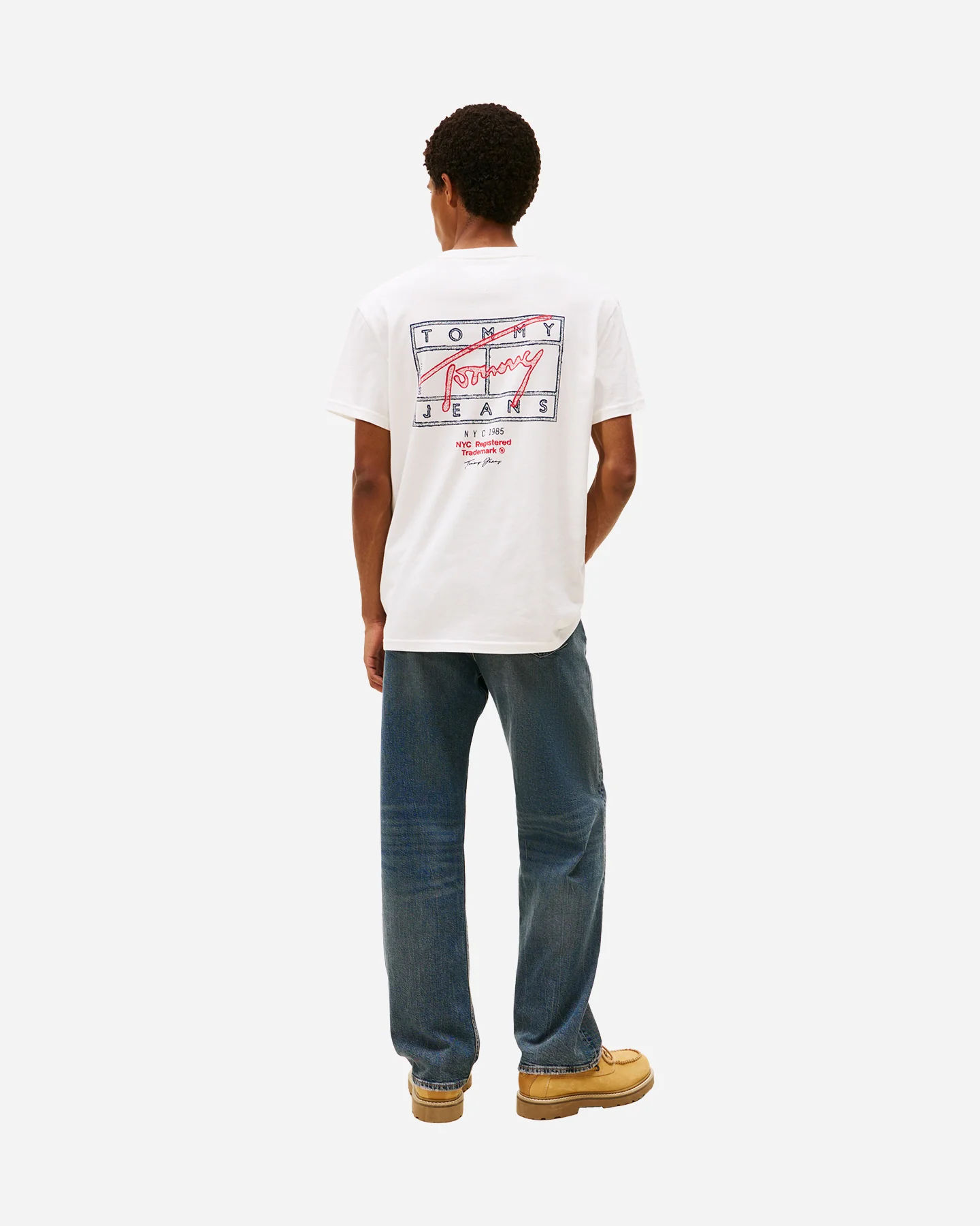 T SHIRT TOMMY HILFIGER BACK LOGO M - Image 9