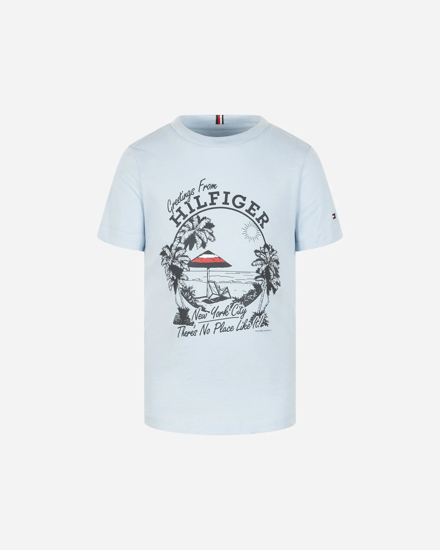 T SHIRT TOMMY HILFIGER GREETINGS FROM BREEZY JR