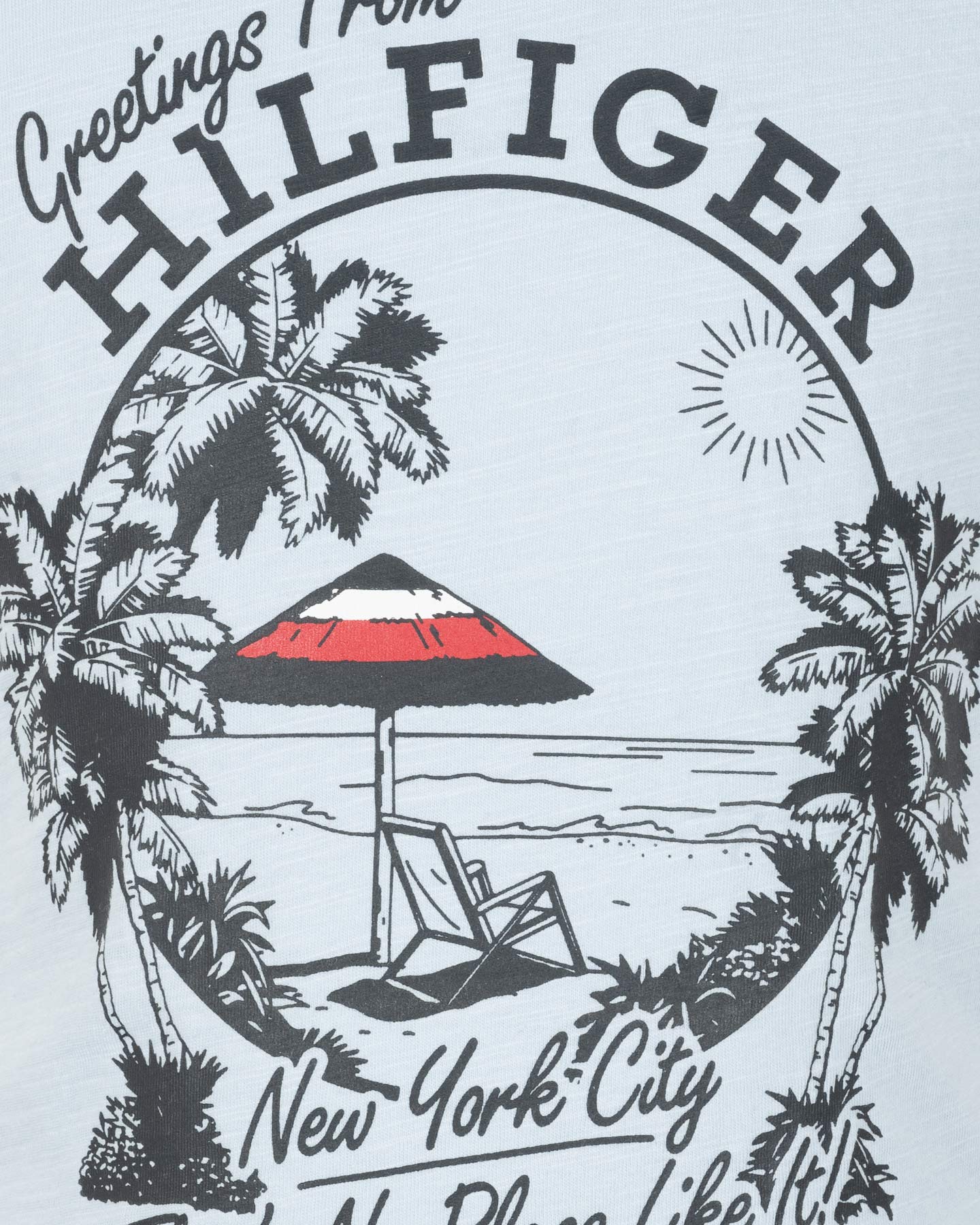 T SHIRT TOMMY HILFIGER GREETINGS FROM BREEZY JR - Image 3