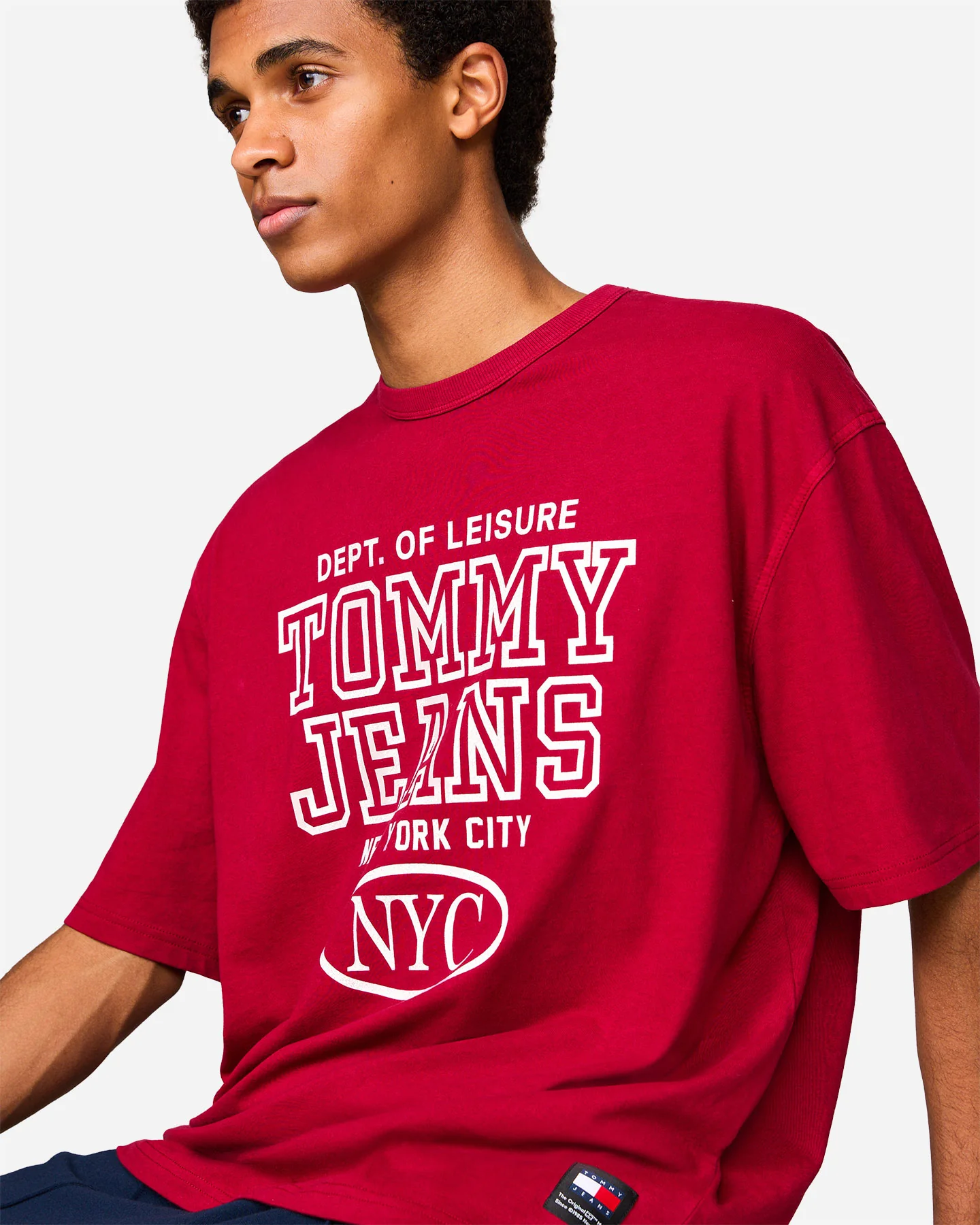 T SHIRT TOMMY HILFIGER LOGO NYC M - Image 5