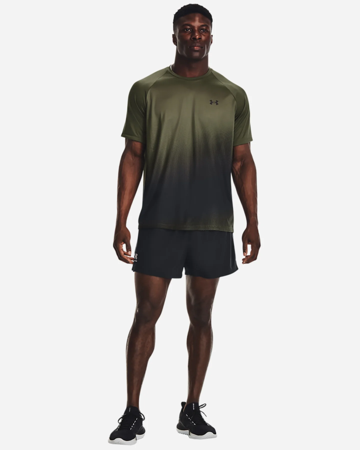 T SHIRT TRAINING UNDER ARMOUR TECH FADE GRAPHIC M - Image 5