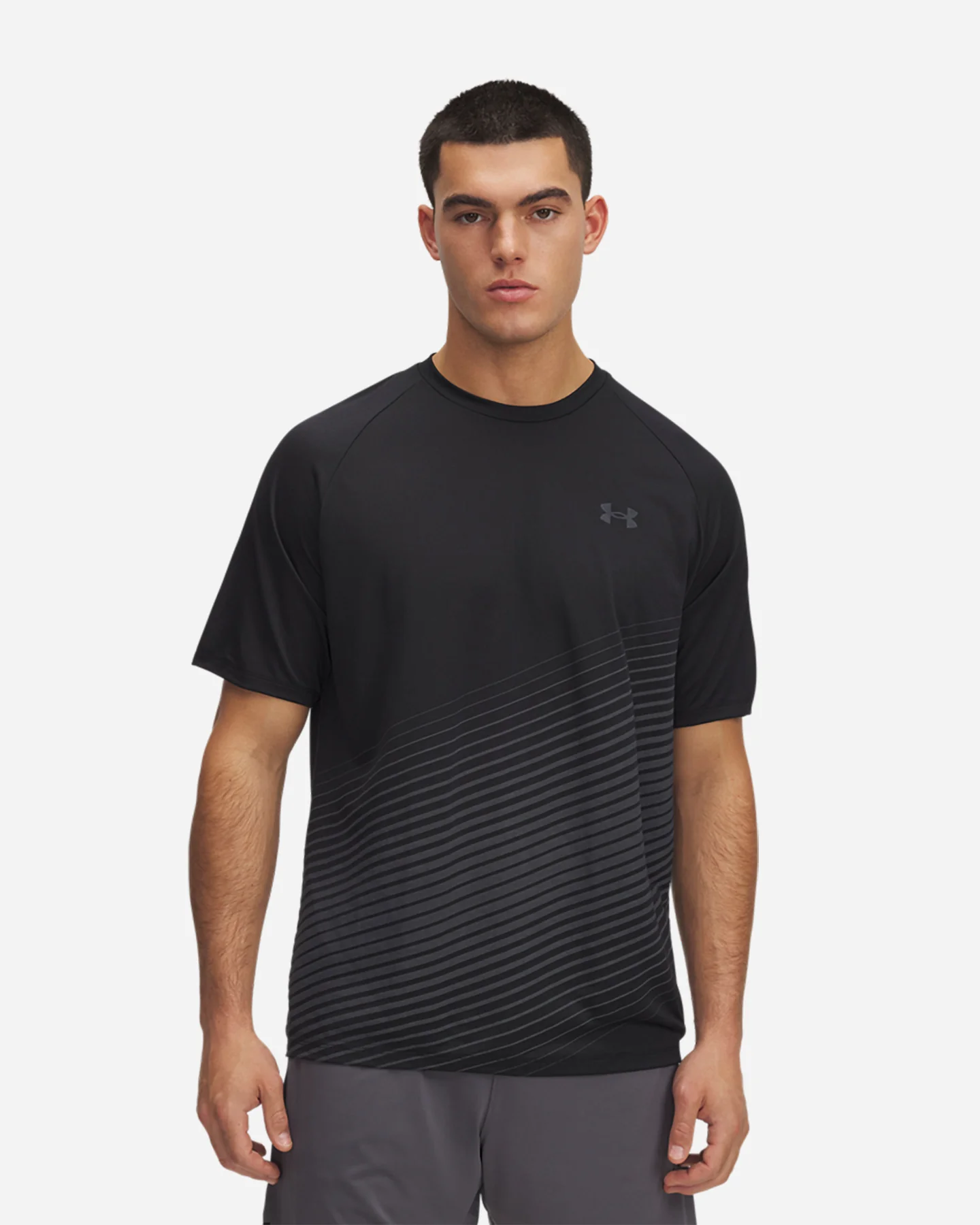 T SHIRT TRAINING UNDER ARMOUR TECH FADE M - Image 3